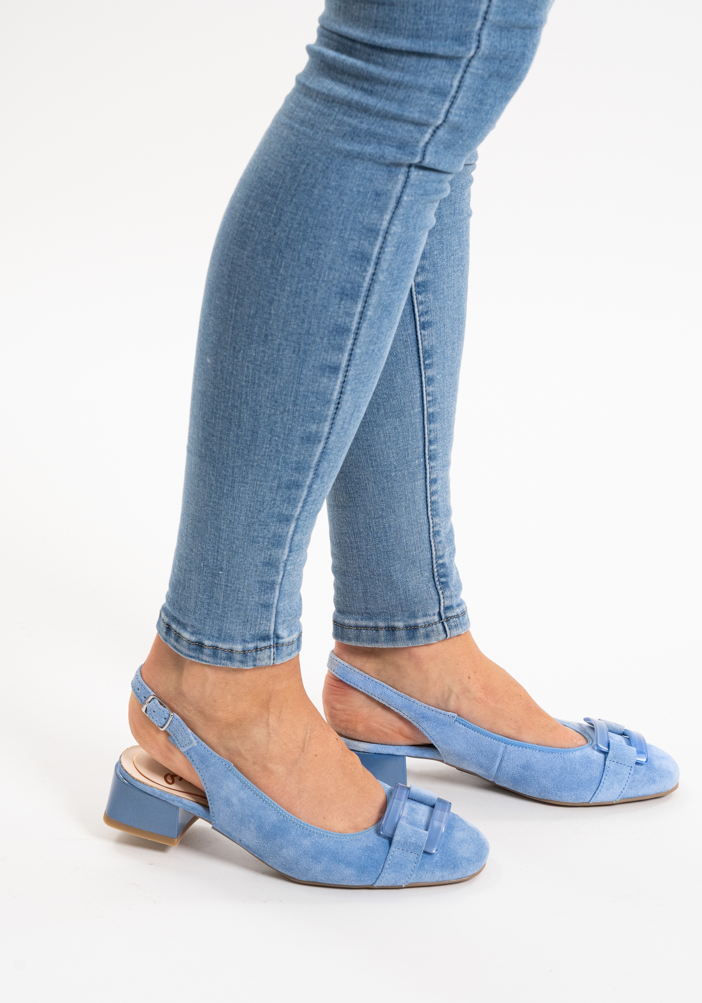 Ara Slingpumps »GRAZ«, Sling Pumps, Festtagssschuh mit Blockabsatz, H-Weite