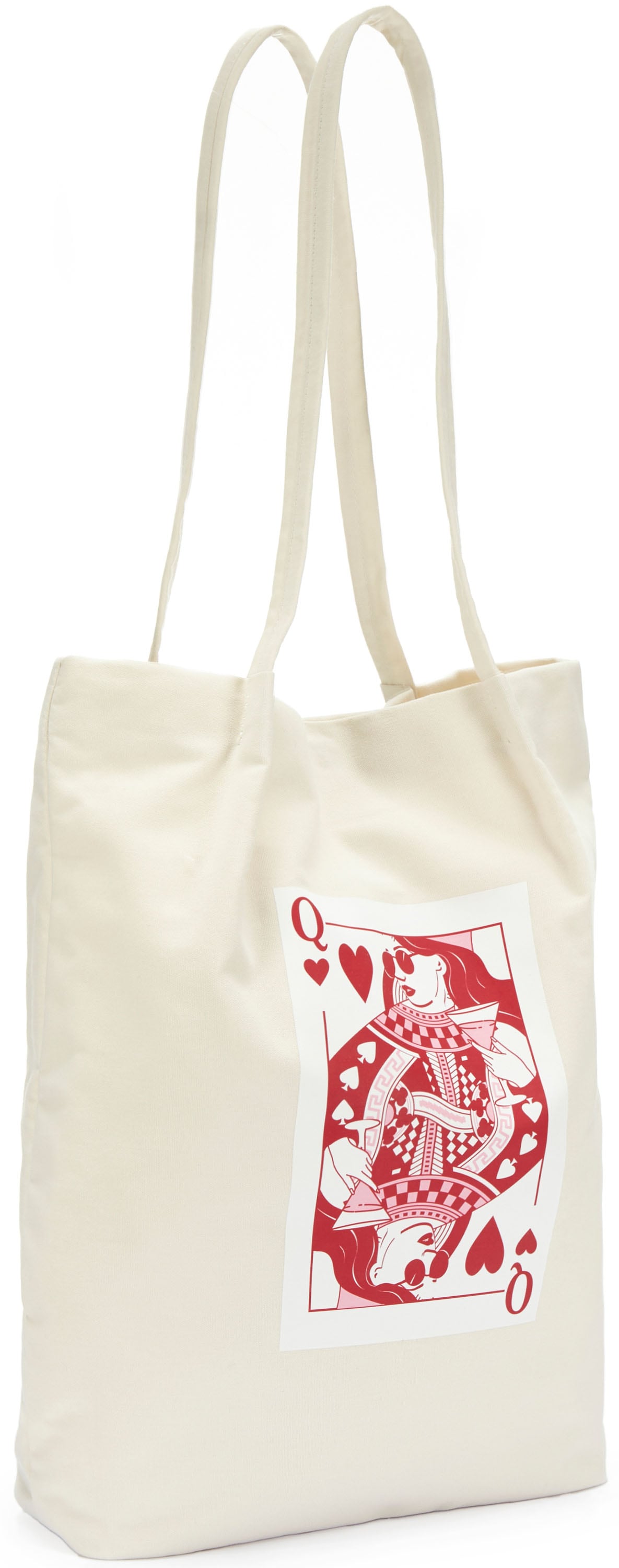 LSCN by LASCANA Shopper "Schultertasche, Strandtasche, Tragetasche," mit stylischem Print & aus weichem Textil VEGAN