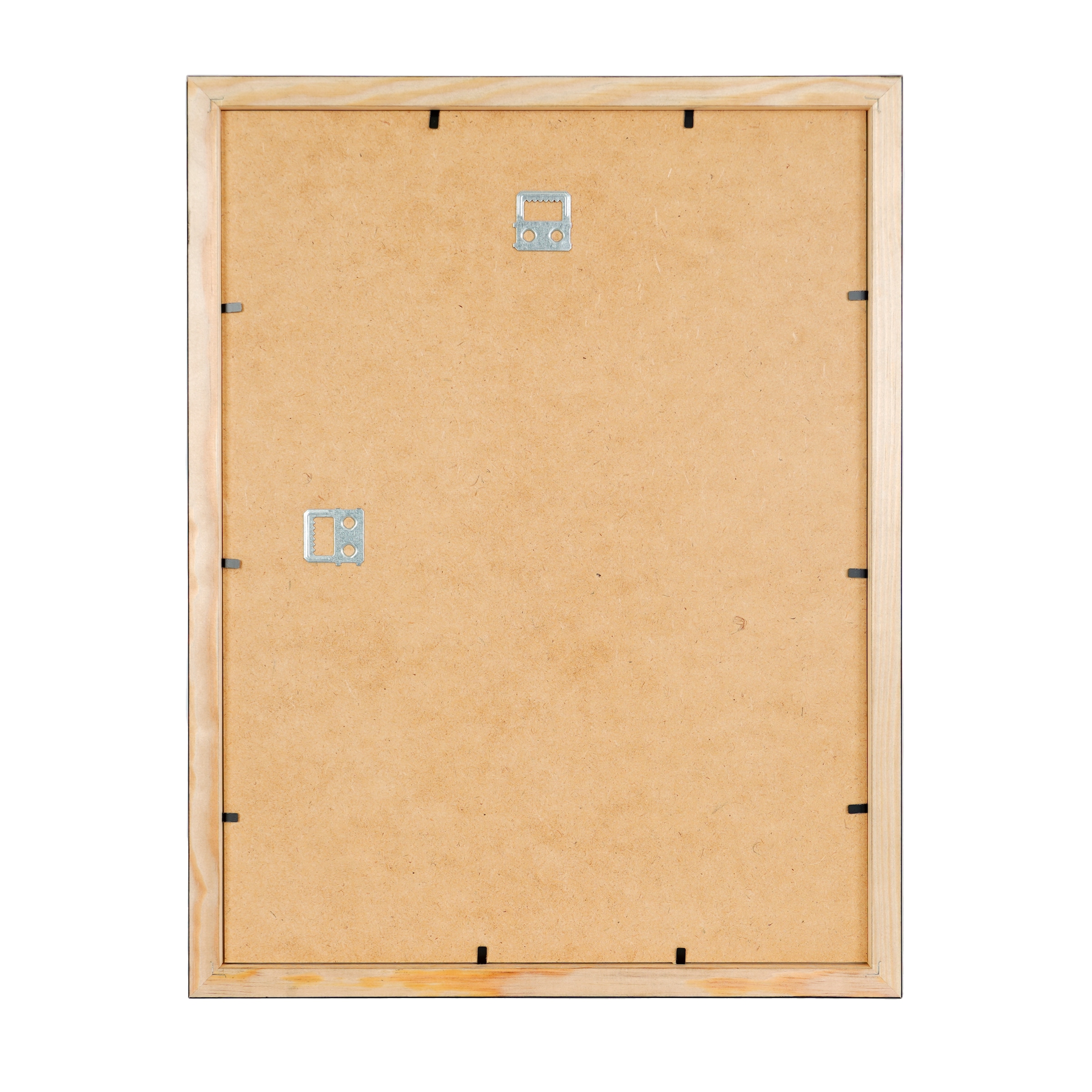 OTTO home Bilderrahmen »Echtholz Galerierahmen schwarz« für 1 Bilder 1 Stk. tlg. Inkl. rückseitiger Aufhängung (Hoch -und Querformat möglich)