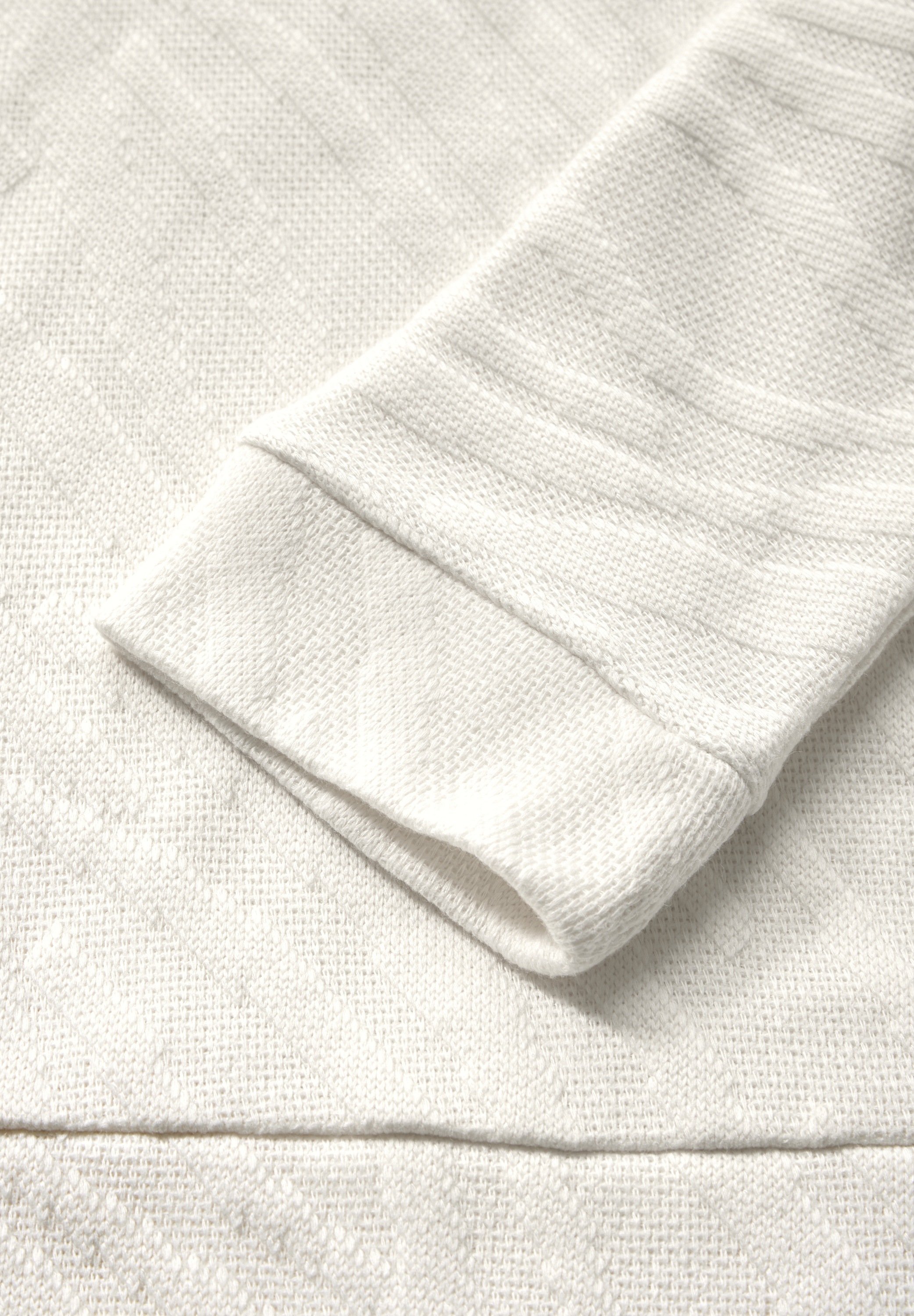 STREET ONE STUDIO T-Shirt, aus elastischem Materialmix