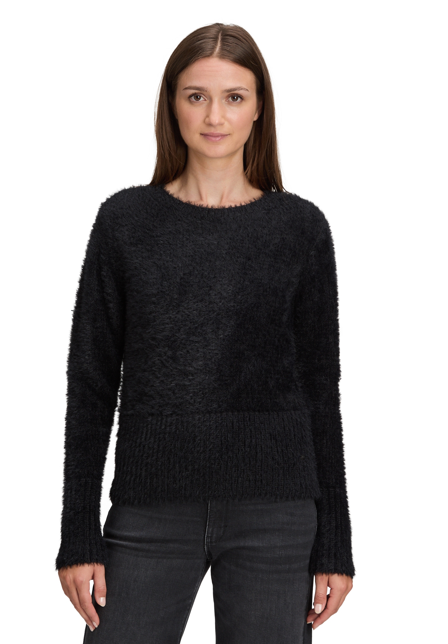 Betty&Co Strickpullover "Damen mit V-Ausschnitt", 1 Stk. günstig online kaufen