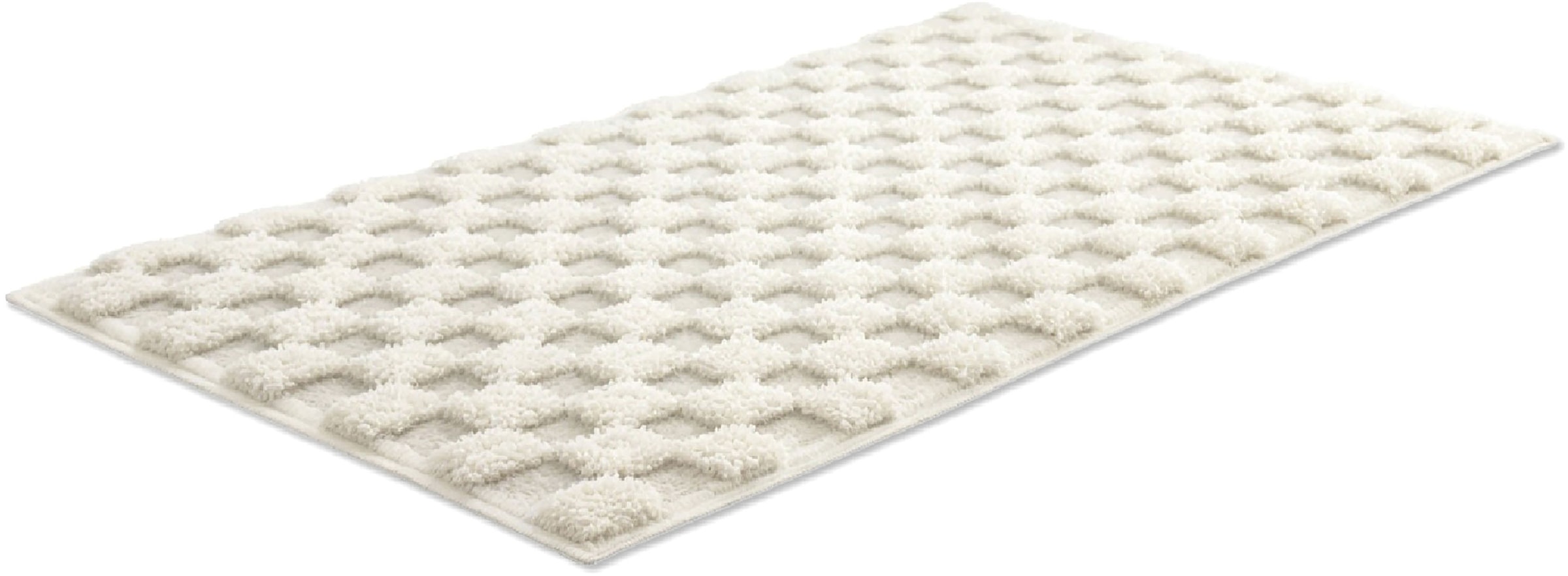 OTTO home Badematte »Naala, Badvorleger, Badezimmer Teppich, sehr weich«, rutschhemmend beschichtet, schnell trocknend-fußbodenheizungsgeeignet, weiche Haptik, auch als 2-teiliges Set erhältlich, Made in Europe