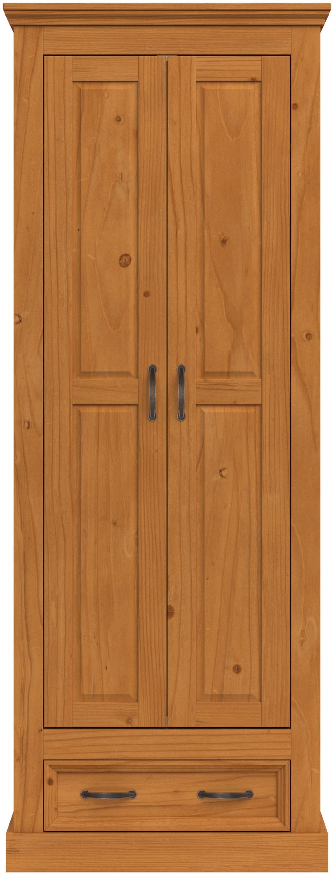 Home affaire Garderobenschrank »Selma«, mit 1 Boden und Ausziehkleiderstange, Breite 70 cm