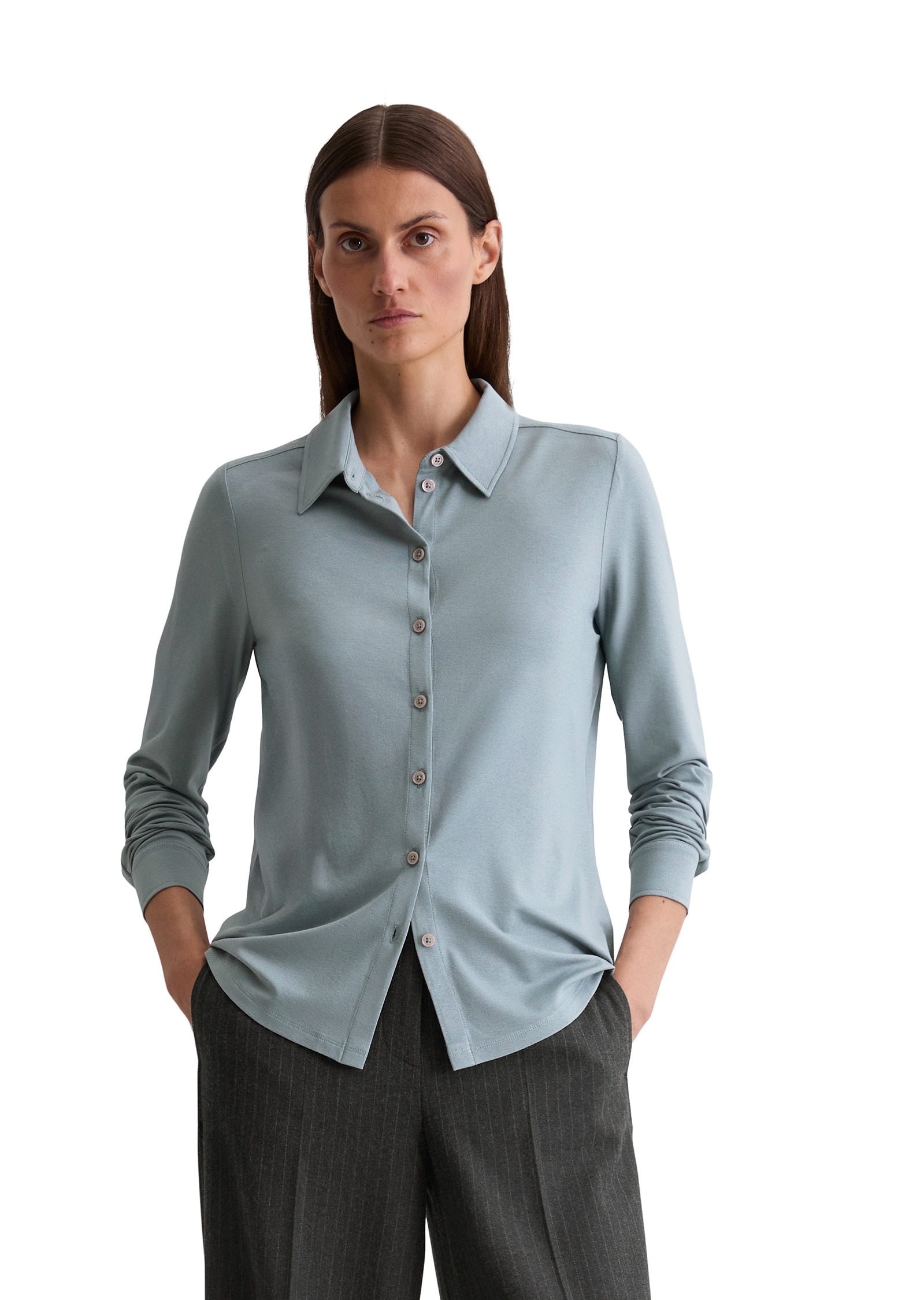 Marc OPolo Blusenshirt "aus LENZING™ ECOVERO™" günstig online kaufen