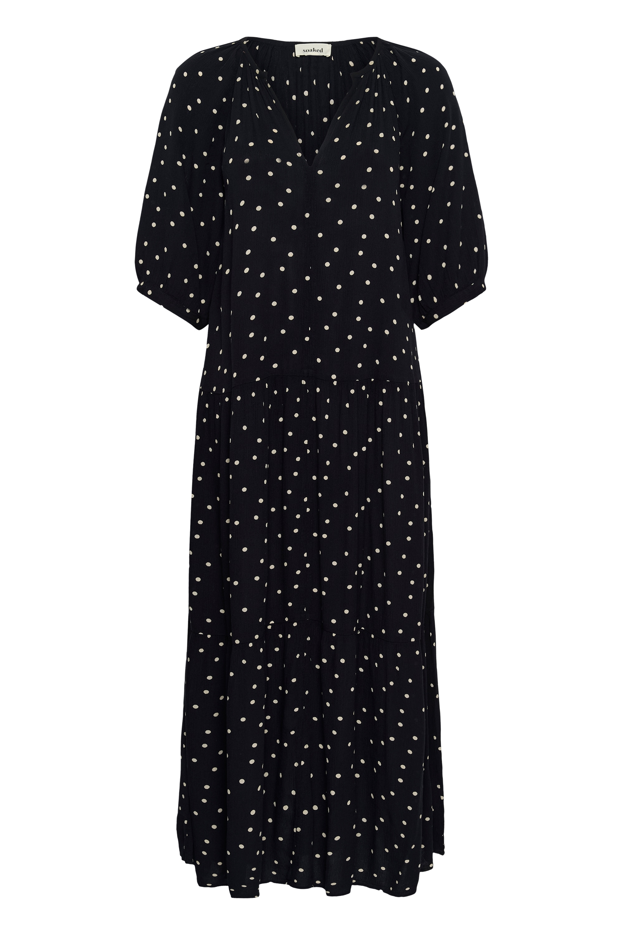 SOAKED IN LUXURY Midikleid "Damen Kleid SLZaya"