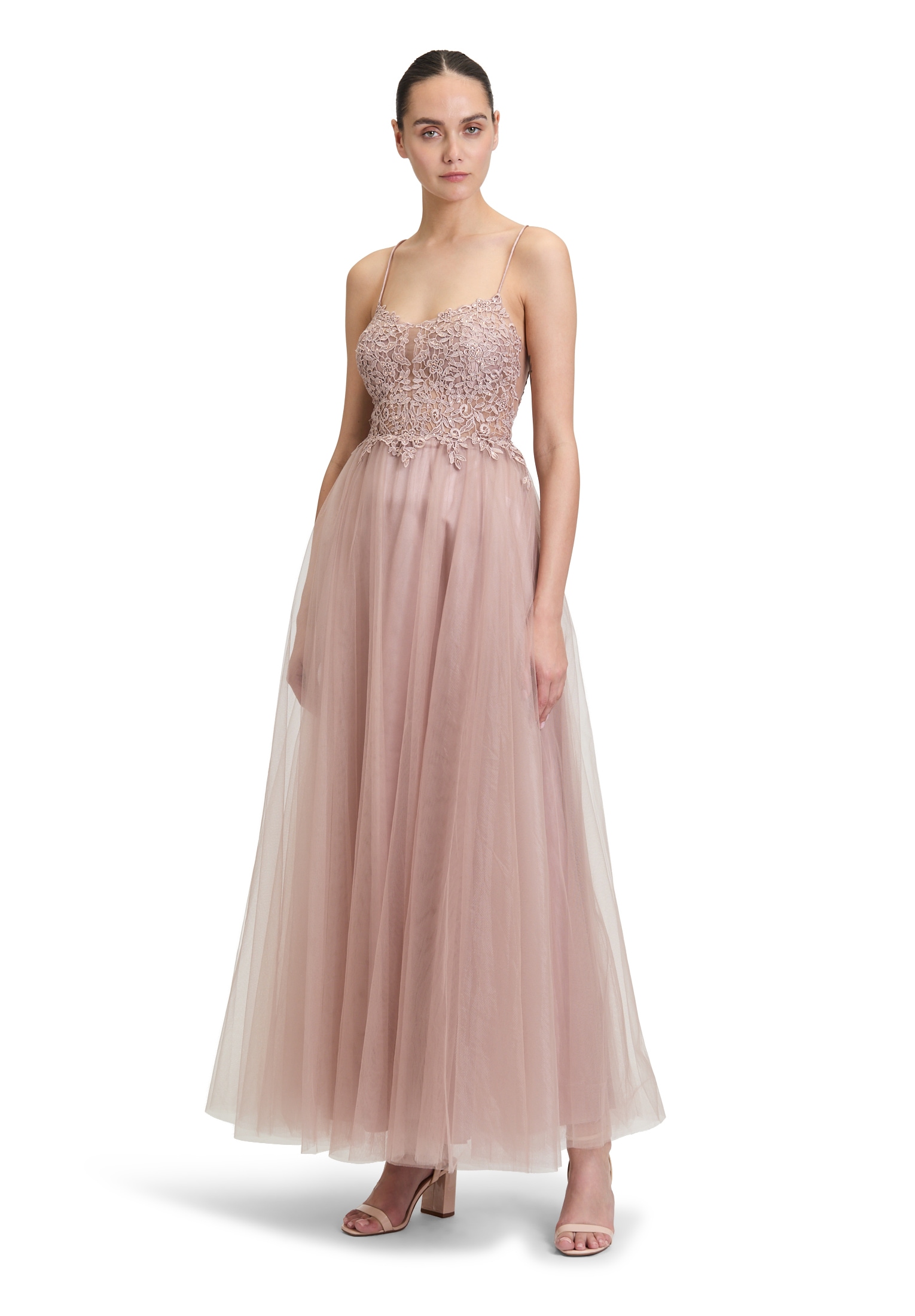 Vera Mont Abendkleid "Vera Mont Abendkleid mit Stickerei", Rückenfrei günstig online kaufen