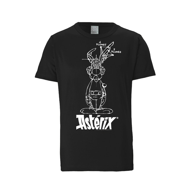 Black Friday LOGOSHIRT T-Shirt »Asterix der Gallier - Asterix Skizze«, mit  lizenziertem Print | BAUR