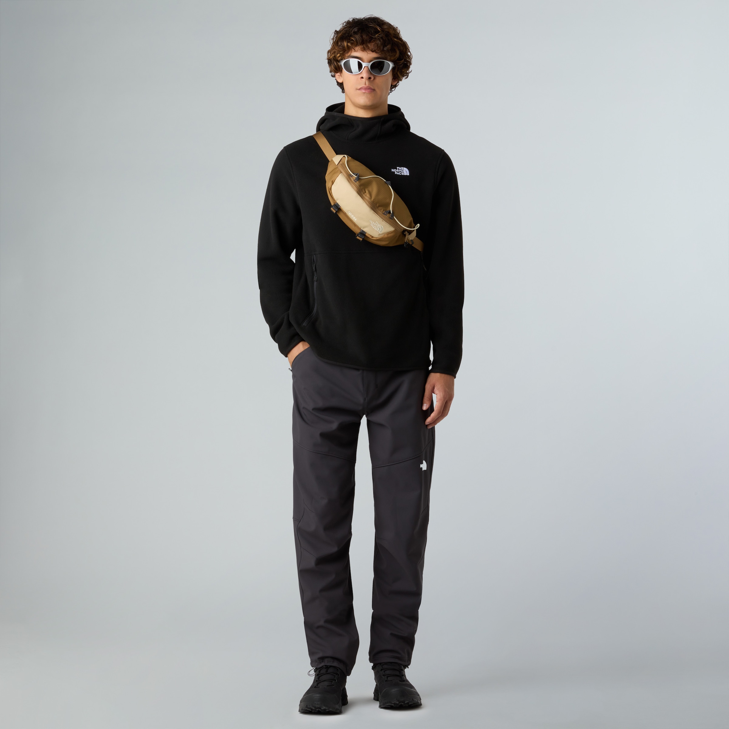 The North Face Fleecepullover »M GLACIER FLEECE PULLOVER HOODIE«, (1 tlg.)