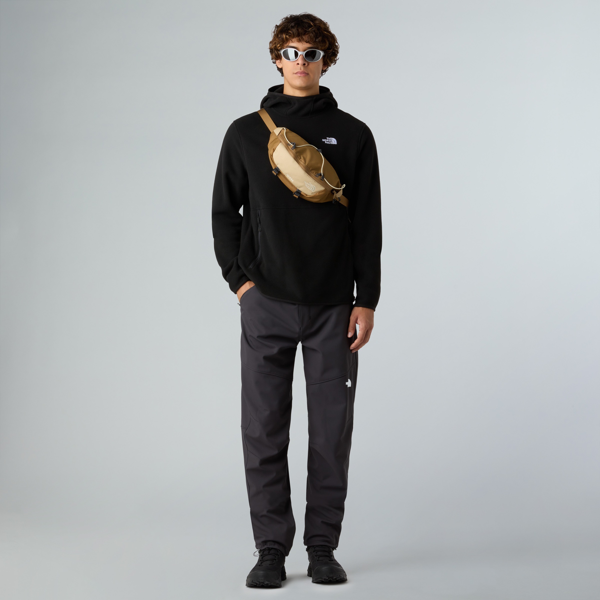 Thumbnail - The North Face Fleecepullover "M GLACIER FLEECE PULLOVER HOODIE", leichte Wärmeschicht, schnelltrocknendes Material