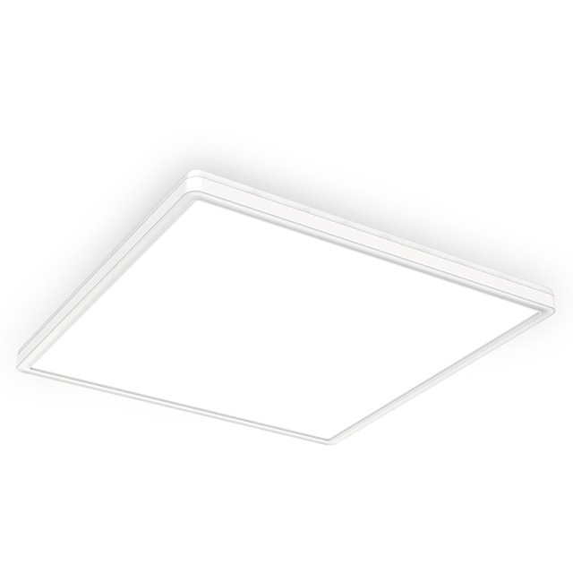 B.K.Licht Panel, 1 flammig-flammig, Deckenleuchte, dimmbar, ultra-flach, indirektes  Licht, neutralweiß | BAUR