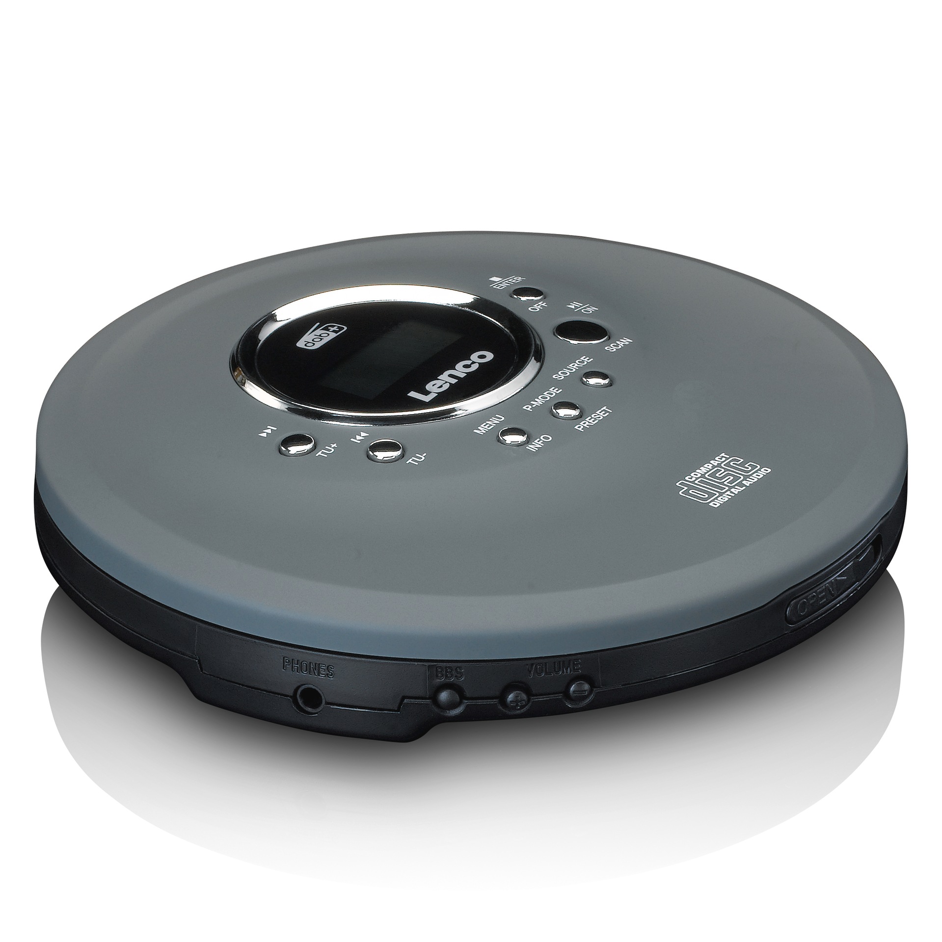 Lenco Radio »CD-400GY - Tragbarer CD/MP3-Player«