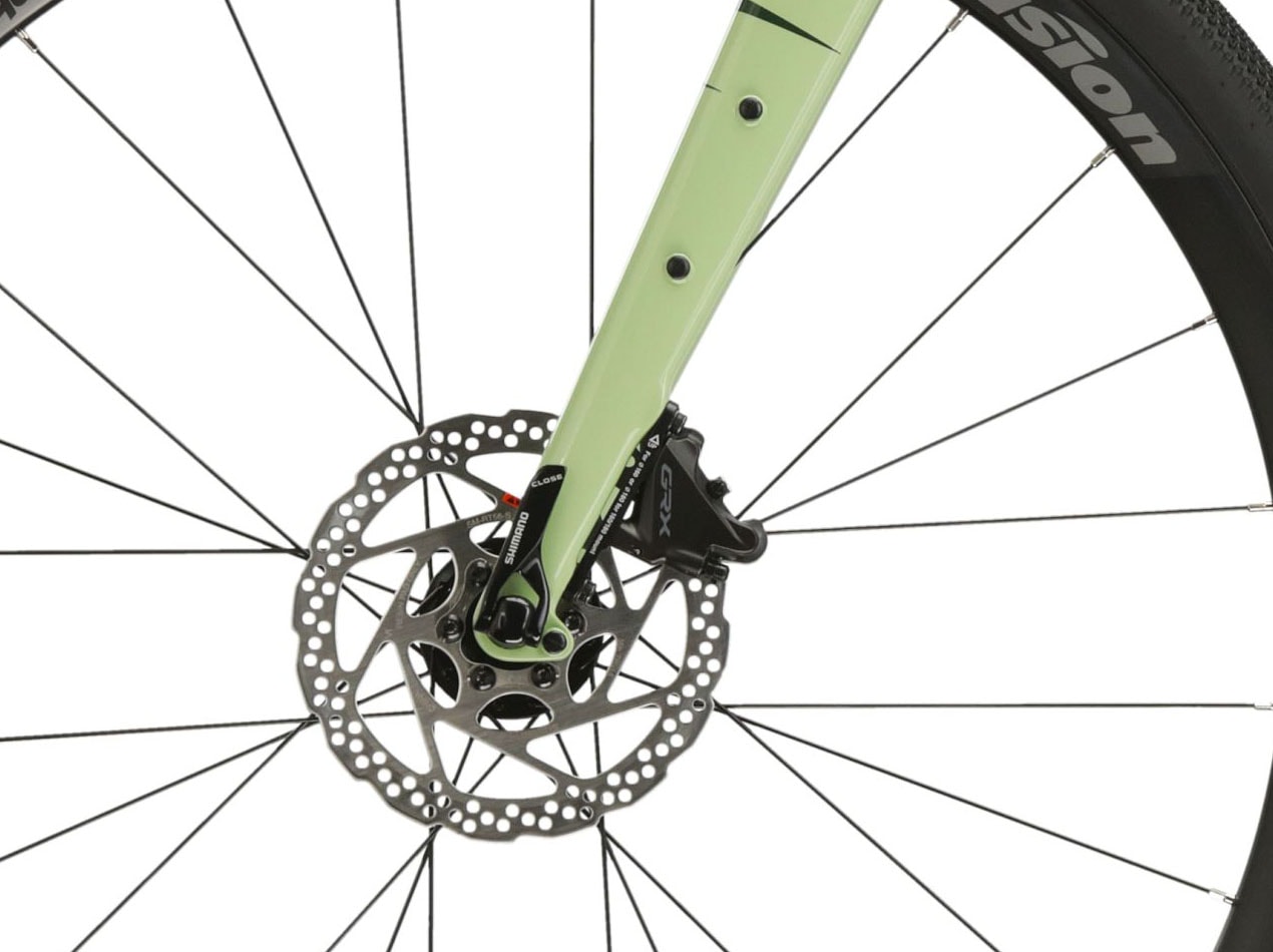 Kross Gravelbike »KROSS Gravelbike Esker 8.0 28" grün«, 22 Gang, Shimano, GRX RX810 Schaltwerk, Kettenschaltung