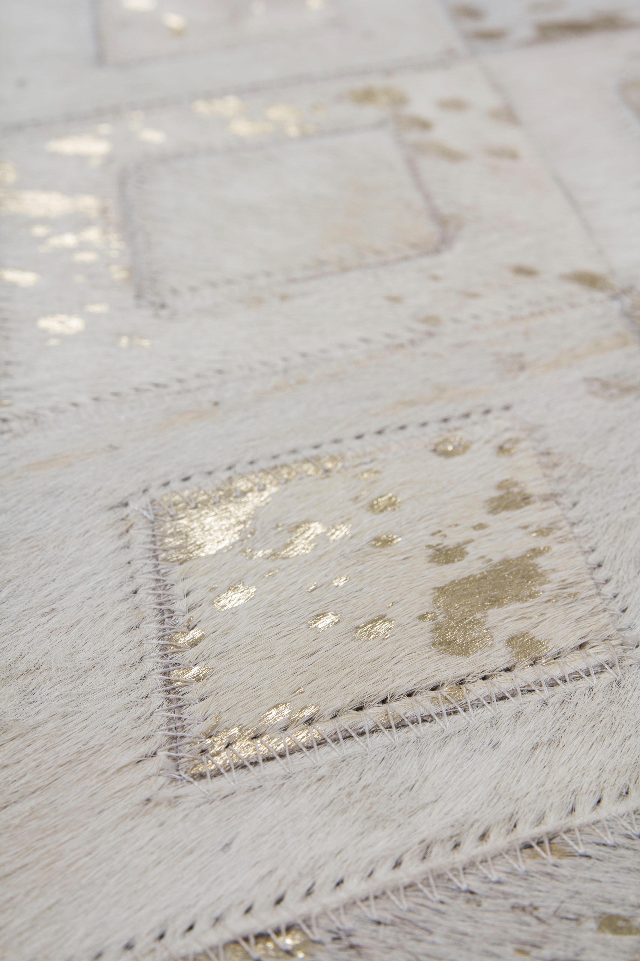 calo-deluxe Fellteppich »Scarllet 110«, rechteckig, 8 mm Höhe, echtes Rinderfell, Wohnzimmer
