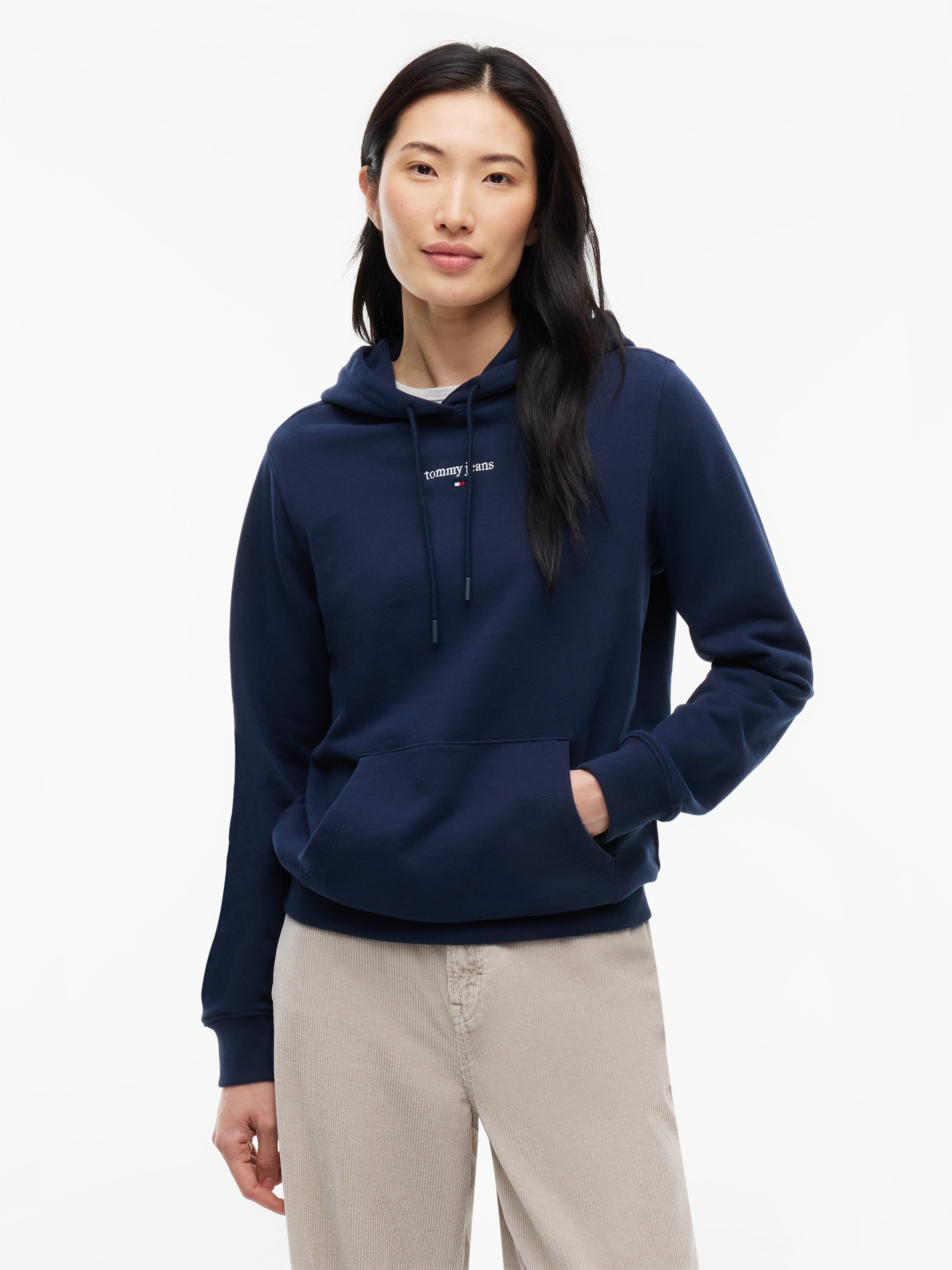 Tommy Jeans Kapuzensweatshirt "TJW REG CLASSIC LOGO HOODIE", Baumwolle