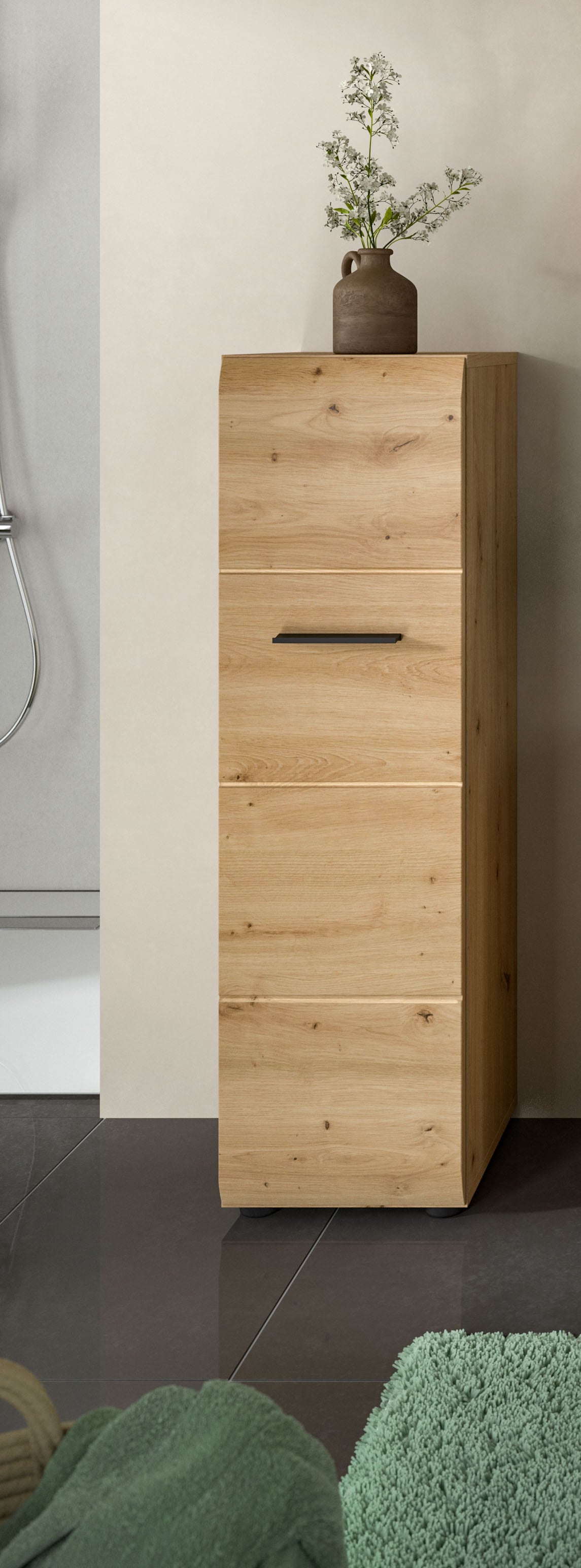 INOSIGN Stauraumschrank, (1 St.), Florenz, Badschrank Artisan Oak NB, Höhe 106 cm, Bad