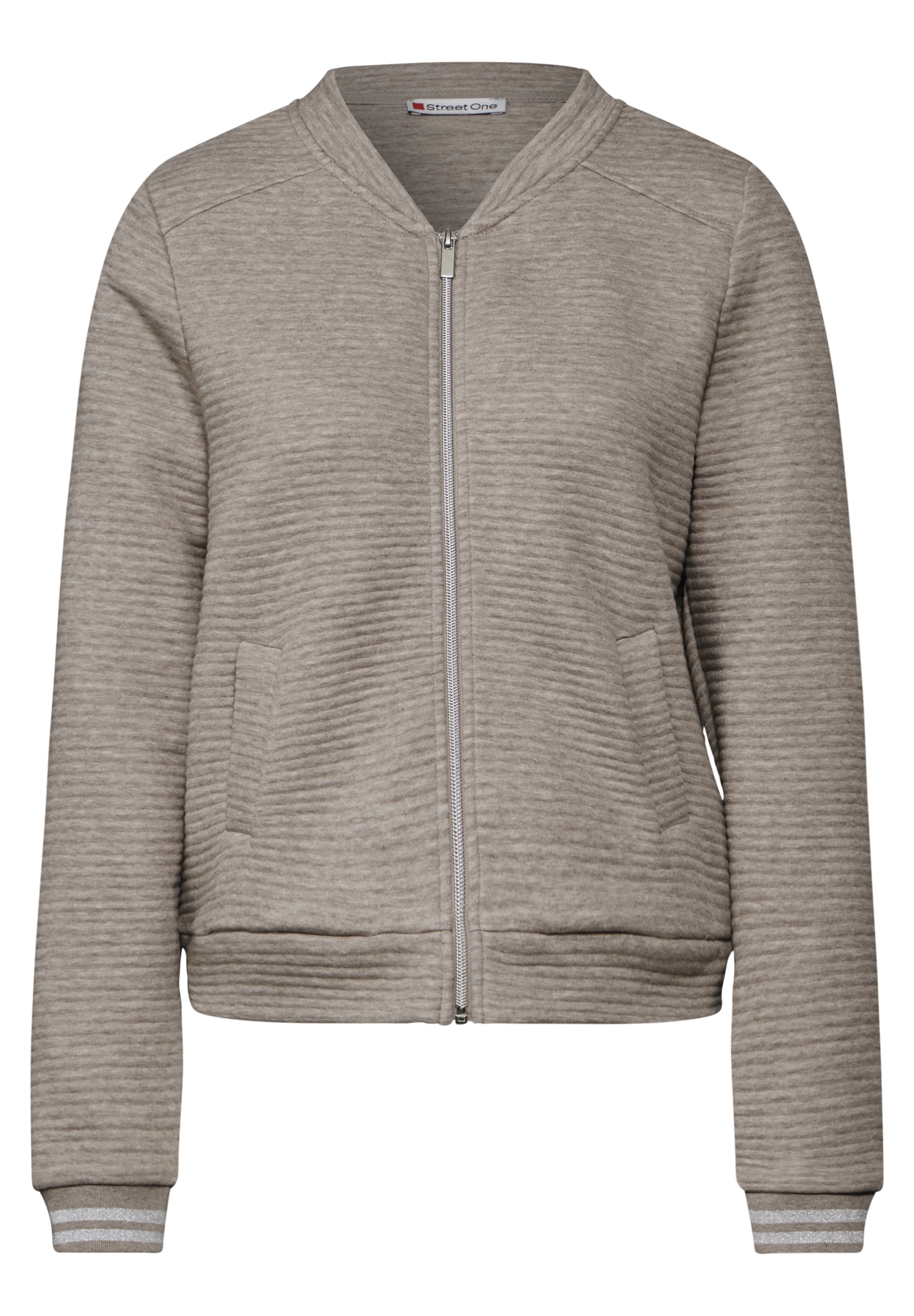 STREET ONE Cardigan, mit Rundhalsausschnitt