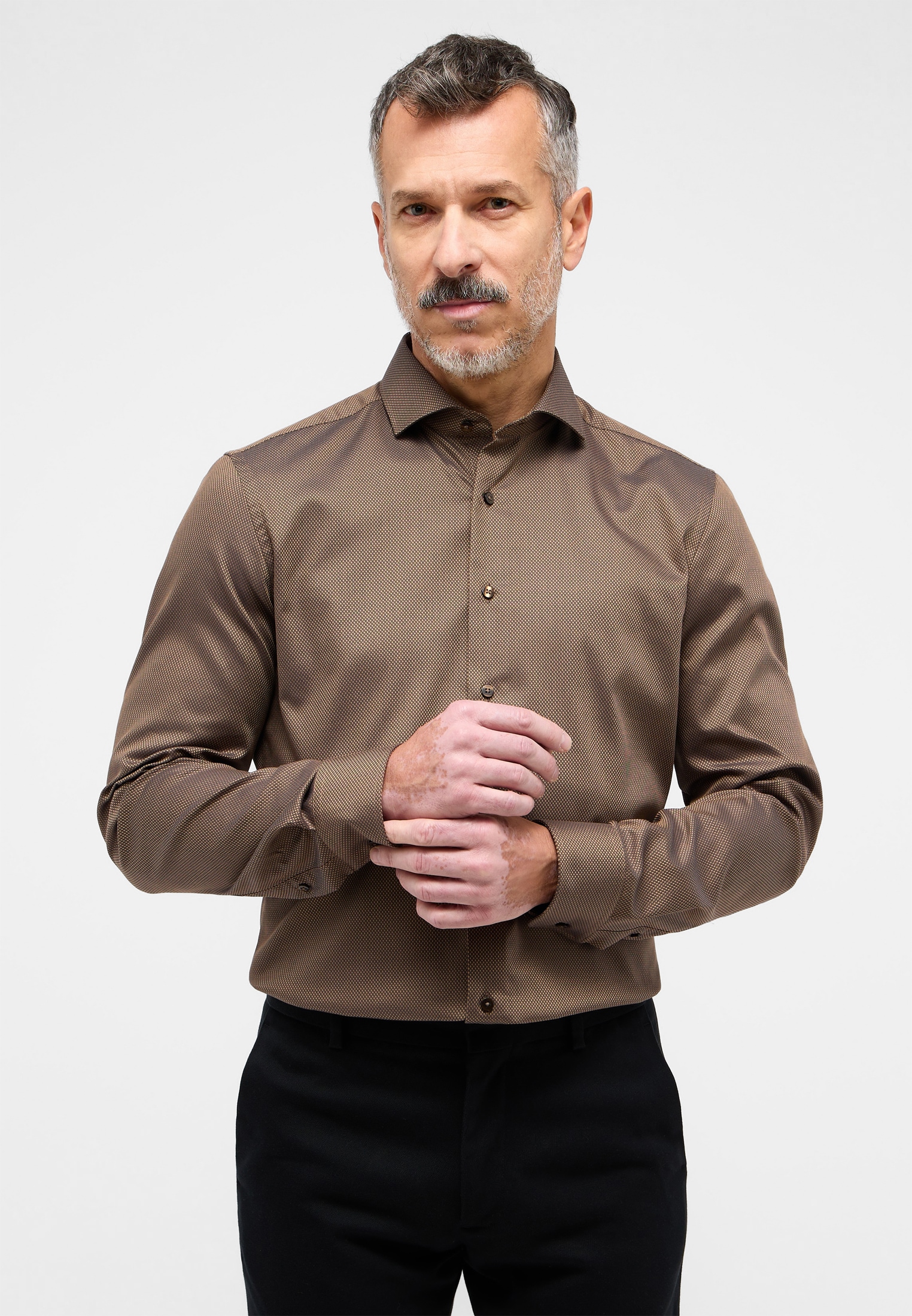 Eterna Langarmhemd "SLIM FIT", NON IRON (bügelfrei) günstig online kaufen