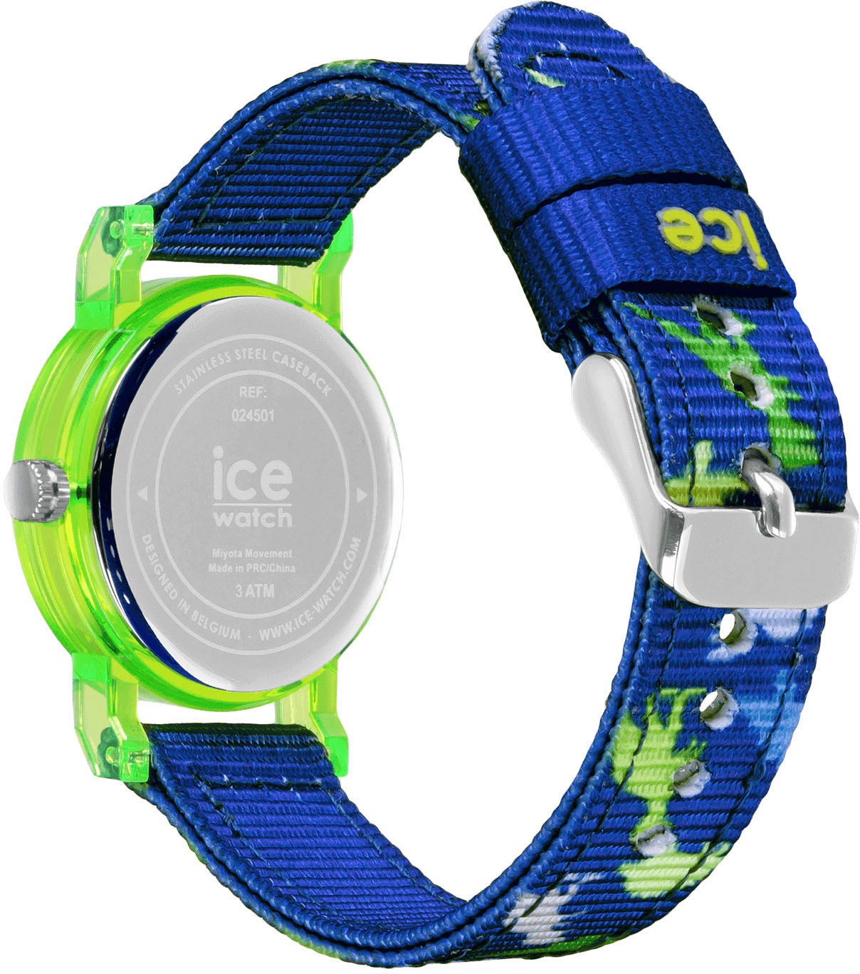 ice-watch Quarzuhr »ICE learning - Boy - Extra Small - 3H«, Armbanduhr,Kinder,Lernuhr,Jungen,Schulanfang,Geschenkidee,Dinosaurier