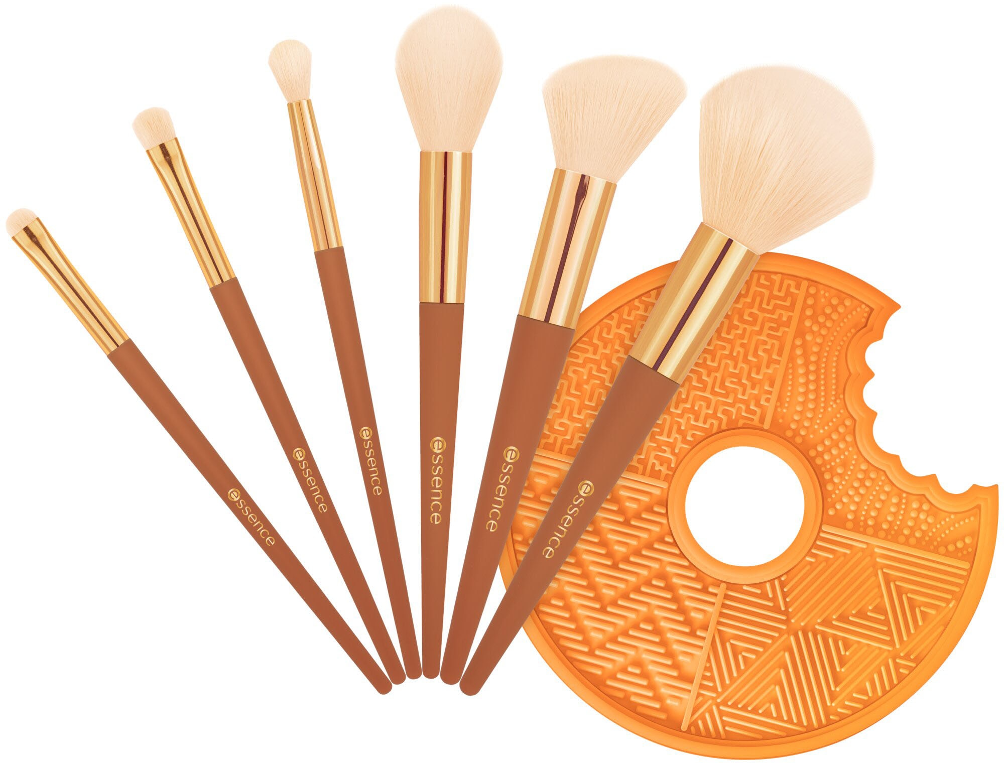 Make-up Set »Cookies for Santa scented brush set & cleansing pad«, (Set, 7 tlg.)