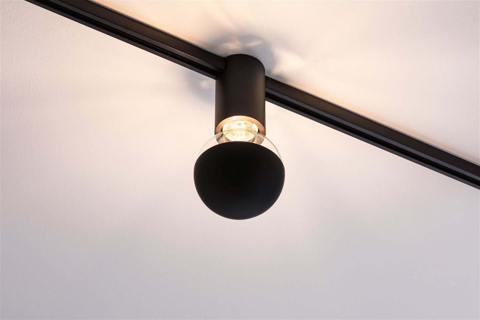 Paulmann Schienensystem-Leuchten »URail Schienenspot Socket Einzelspot E27 max. 20W 230V«, dimmbar