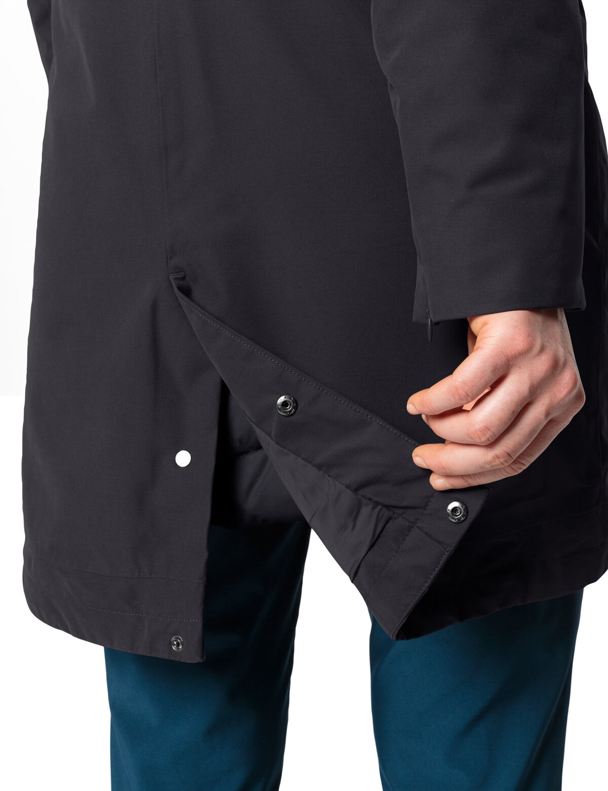 VAUDE 3-in-1-Funktionsparka »WOMEN'S ANNECY 3IN1 COAT III« 2 Stk. tlg. mit Kapuze mit Daunen- und Federfüllung, wasserdicht und winddicht