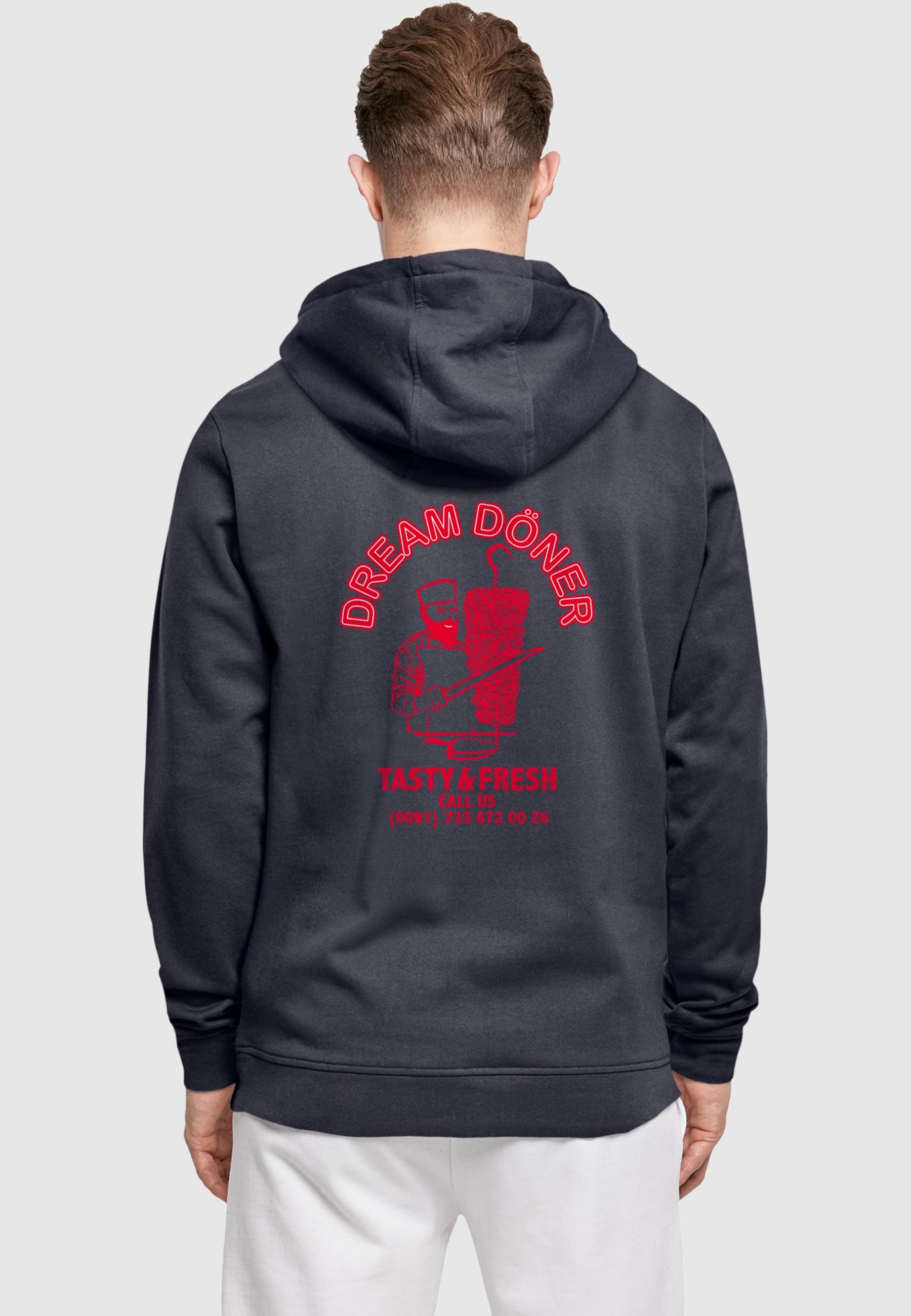 MisterTee Kapuzensweatshirt »MisterTee Herren Dream Kebab Hoody«, (1 tlg.)