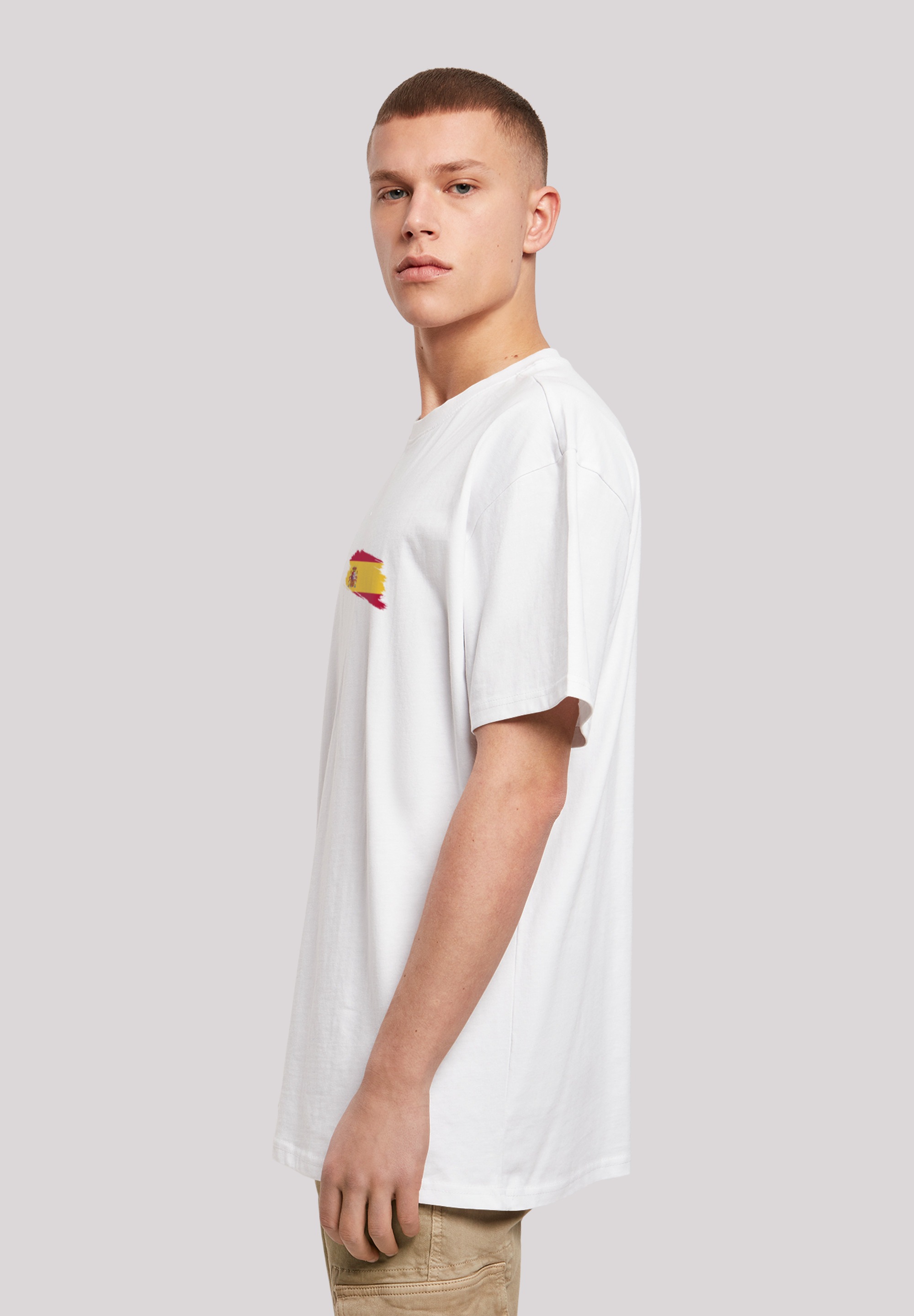 F4NT4STIC T-Shirt »Spain Spanien Flagge«, Print
