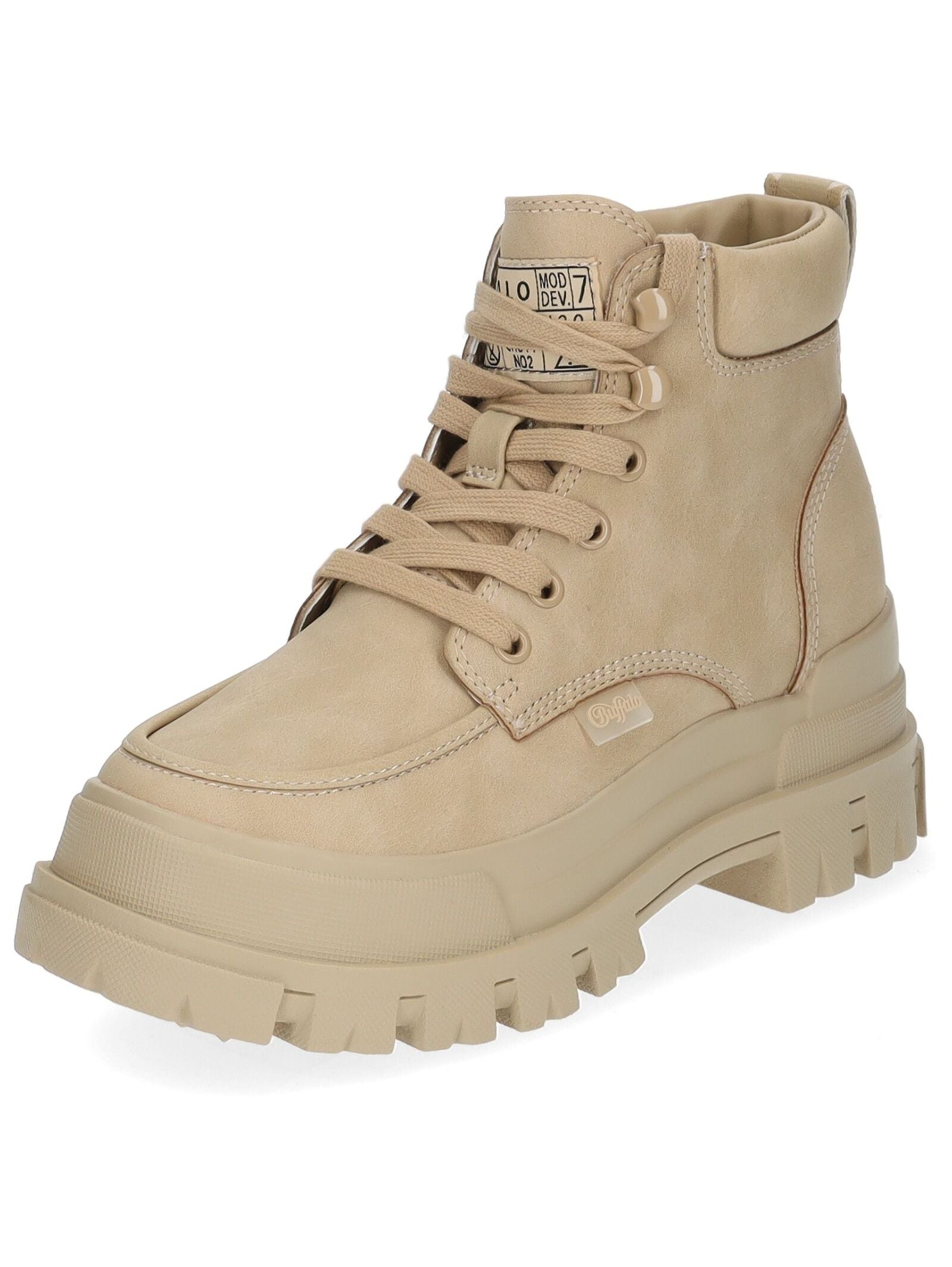 Buffalo Schnürstiefelette "Buffalo Stiefelette Lederimitat" günstig online kaufen