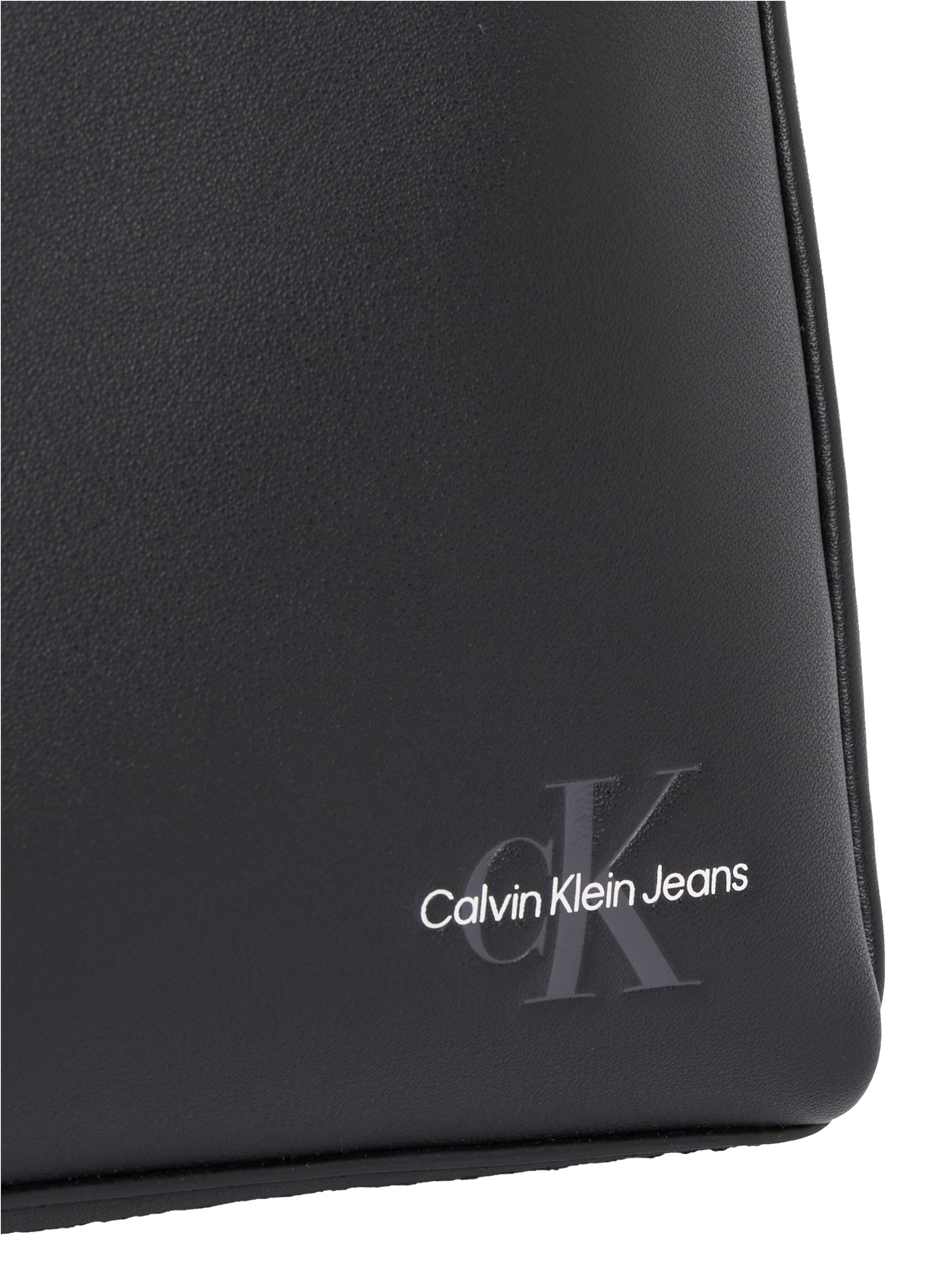 Calvin Klein Jeans Messenger Bag »MONO LOGO REPORTER 18«, Schultertasche, Herren-Umhängetasche, Mini Bag mit Logoschriftzug