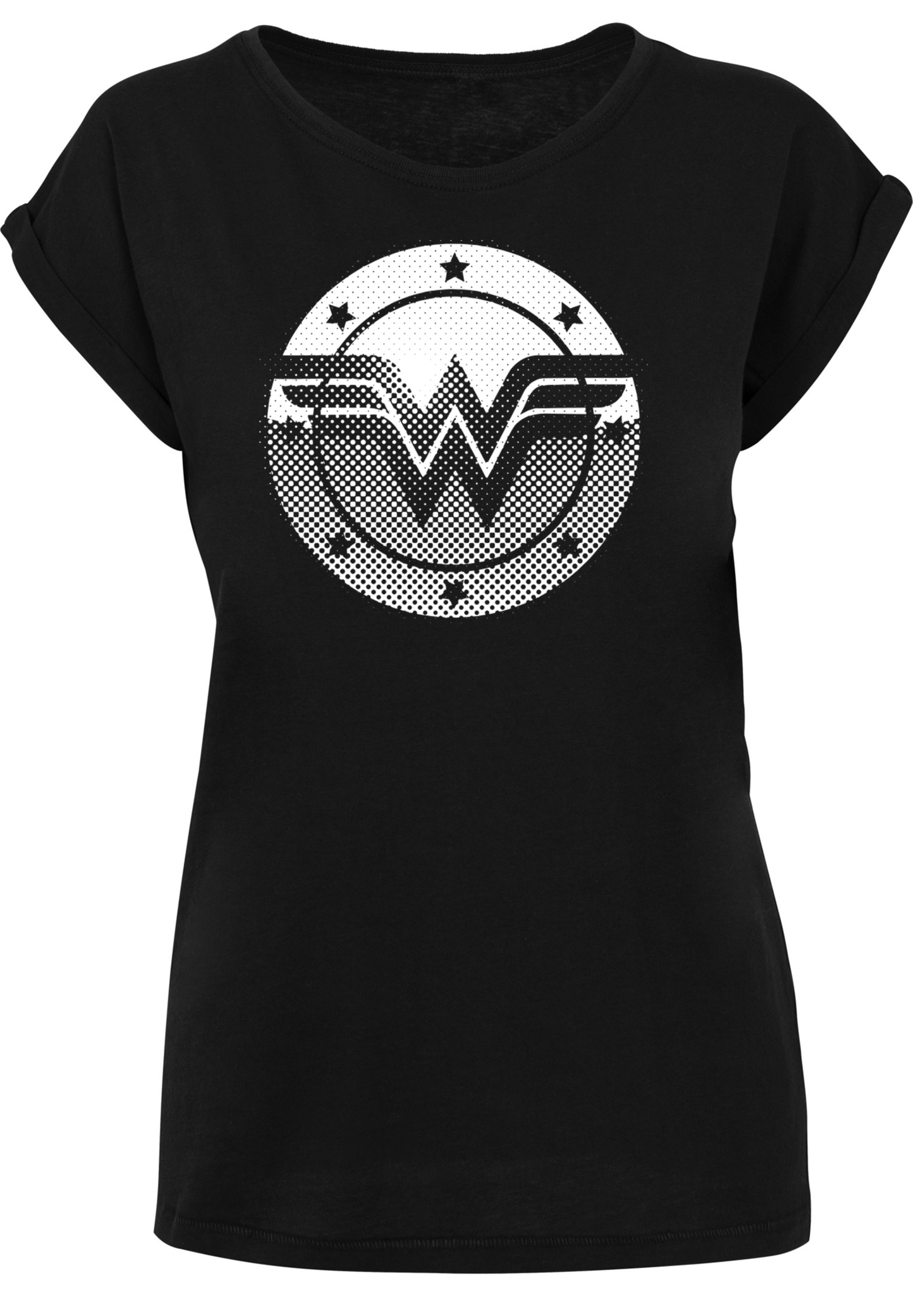F4NT4STIC T-Shirt »DC Comics Wonder Woman Spot Logo«, Print