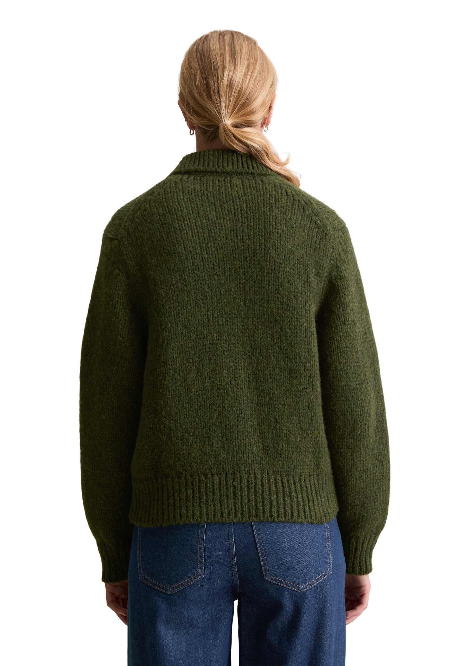Marc O'Polo DENIM Cardigan »aus weichem Schurwolle-Mix«