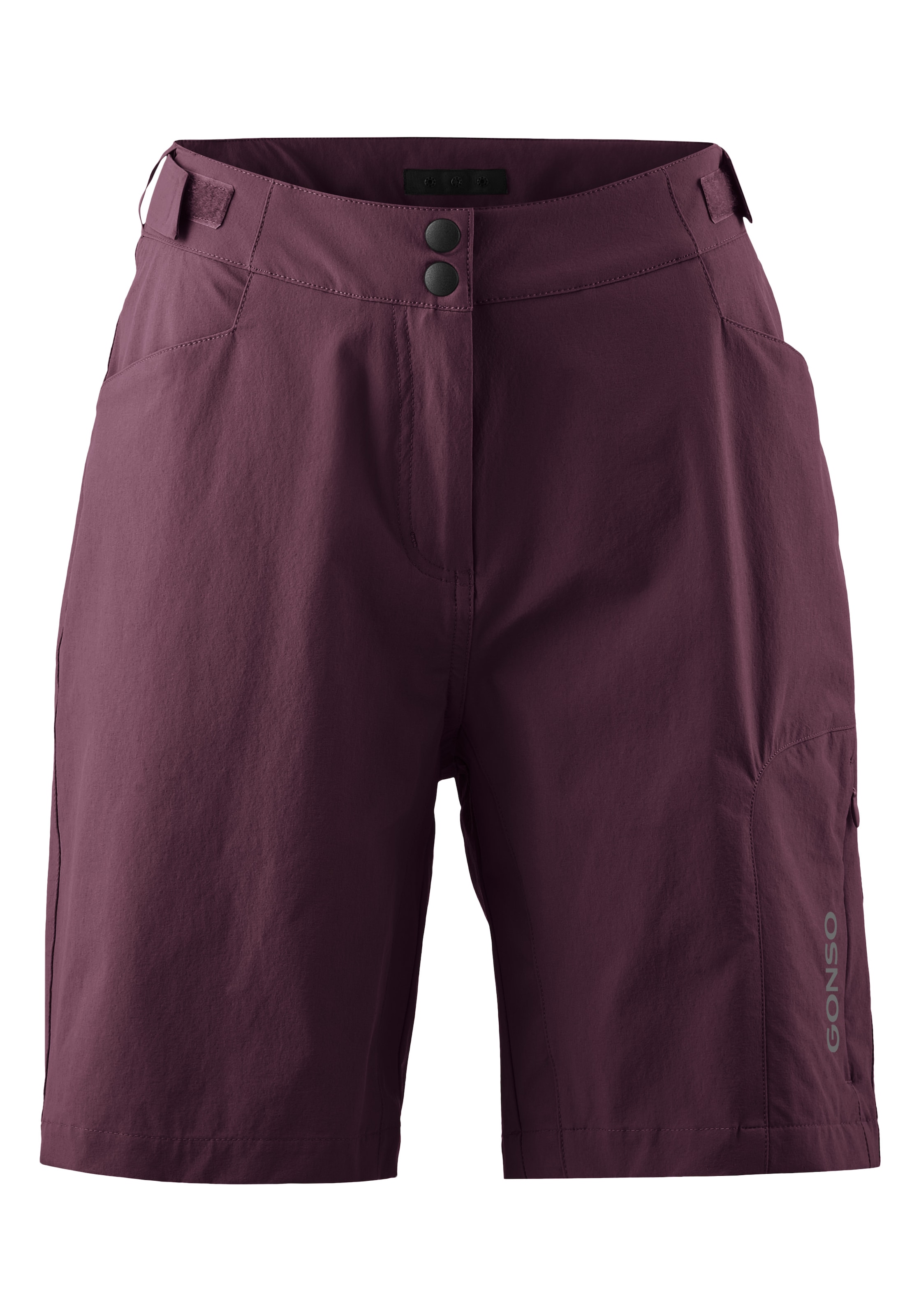 Gonso Fahrradhose "Adventure Shorts W" Damen Radhose mit einknöpfbarer Radu günstig online kaufen