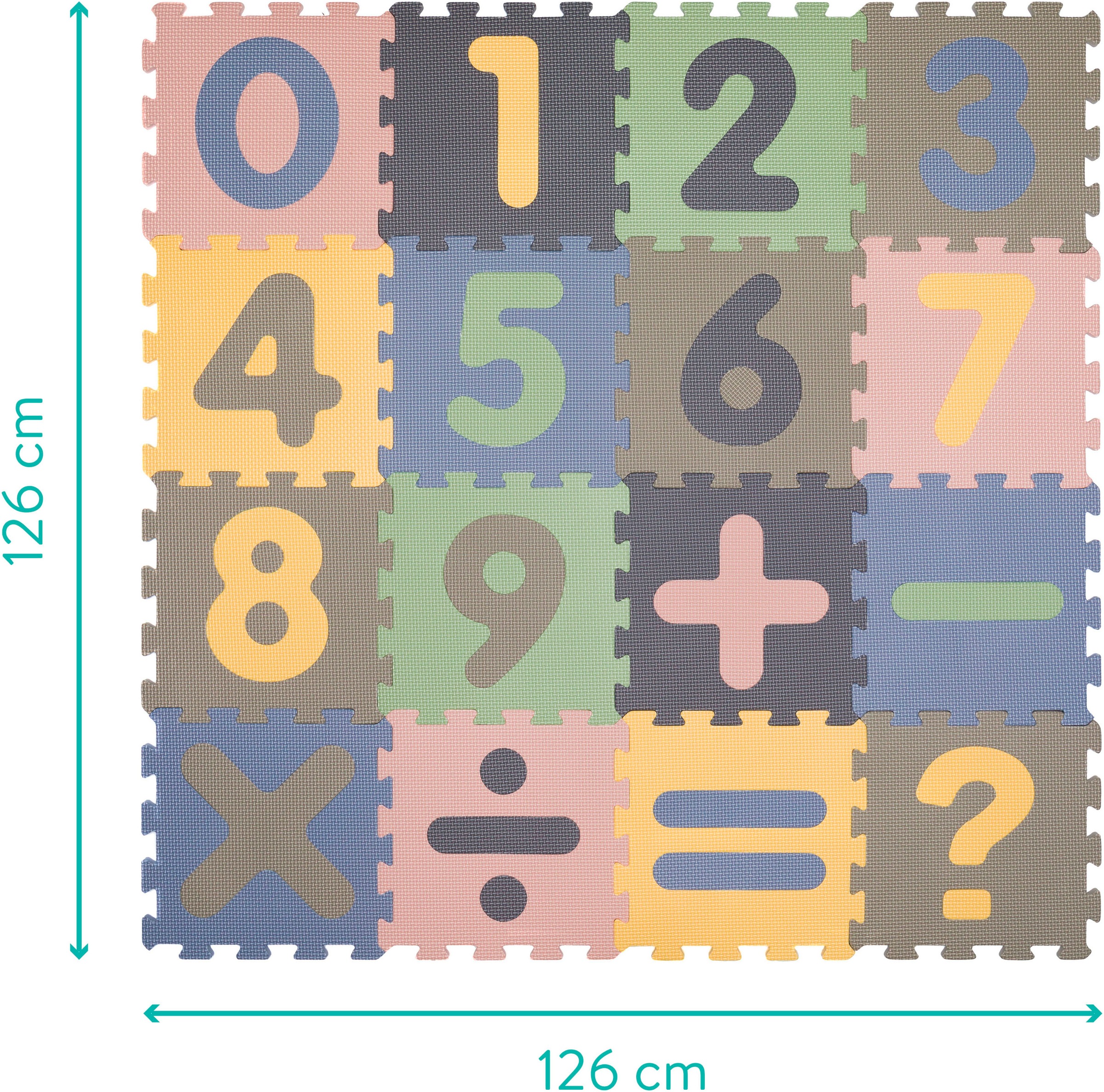 Fillikid Puzzle »Puzzlematte Zahlen«