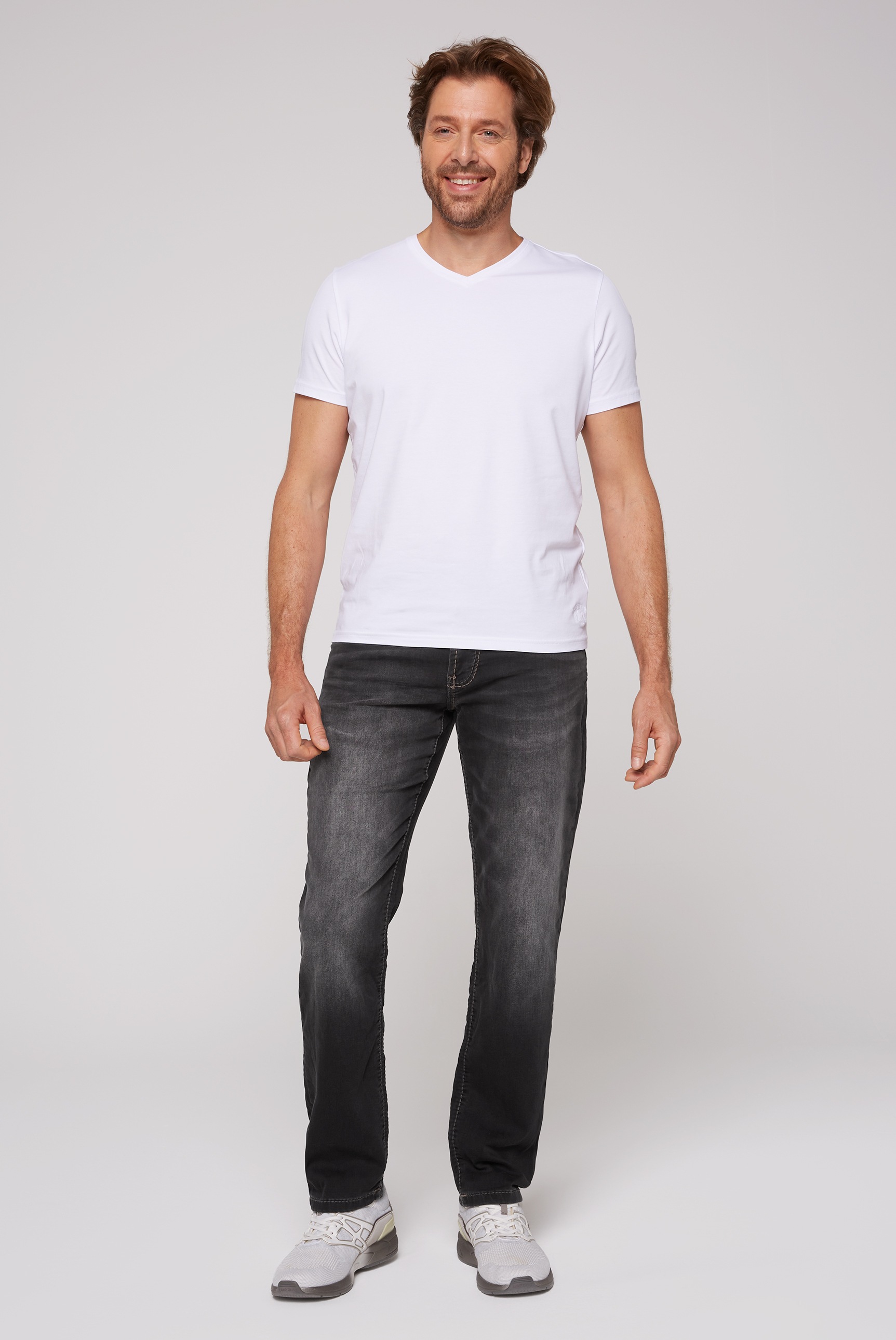 CAMP DAVID Slim-fit-Jeans, mit normaler Leibhöhe