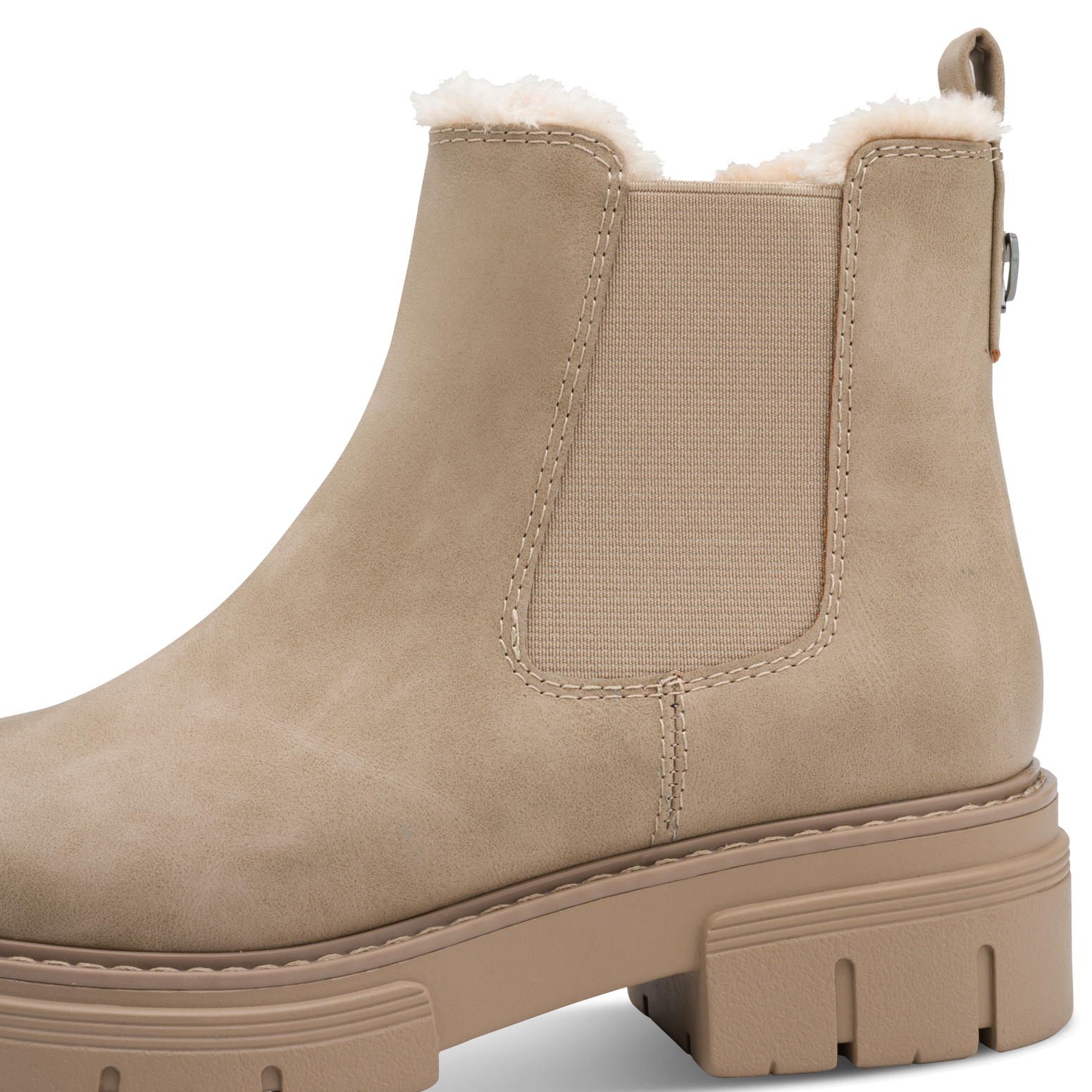 MARCO TOZZI Winterstiefelette  , Blockabsatz, Winterboots in veganer Verarbeitung