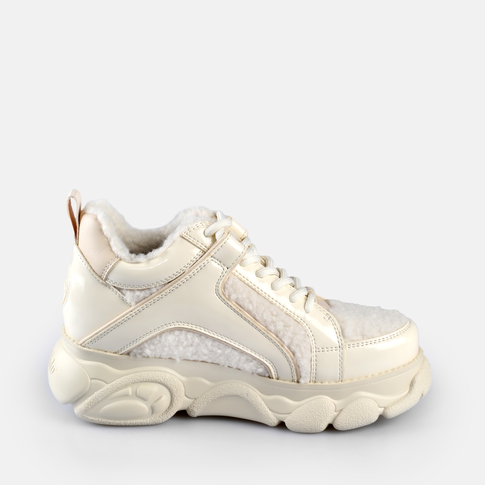 Buffalo Plateausneaker »CORIN WARM«  Schnürschuh, Trend-Sneaker, Halbschuh mit Fellimitat