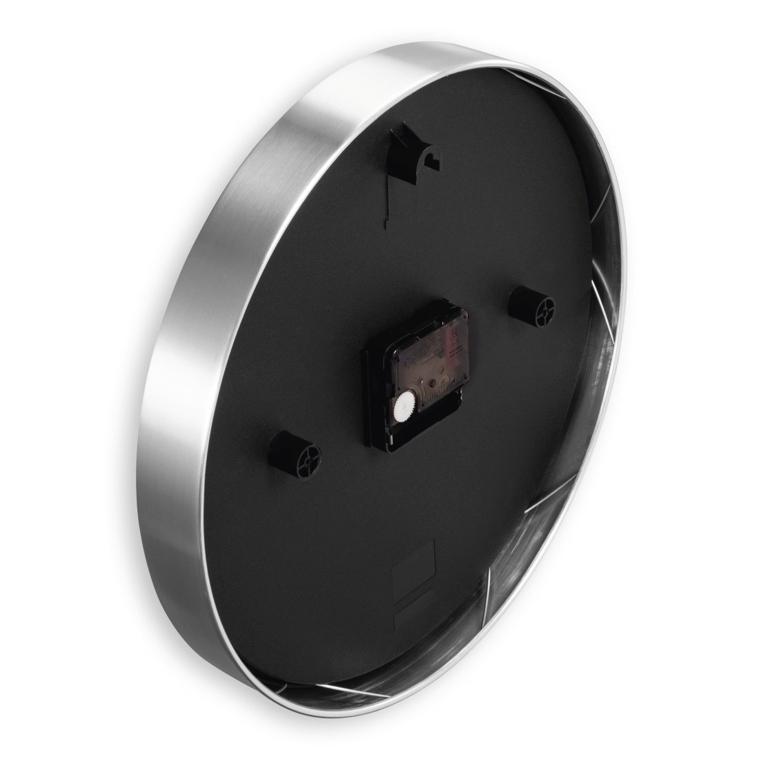 Hama Funkwanduhr »Funkuhr "Fidschi", ohne Ticken, Ø 30 cm, Aluminium«, geräuscharm