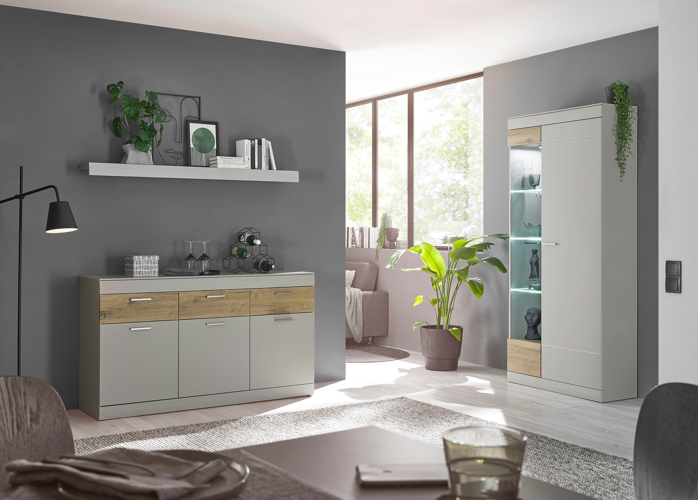 INOSIGN Wandregal »SCARA«, modernes Design in trendiger Farbe, Breite 150 cm
