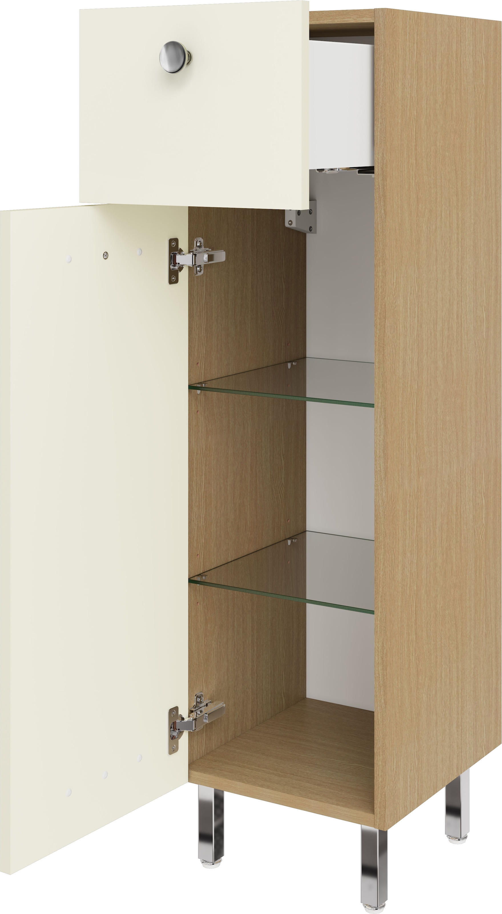 OPTIFIT Midischrank »Hallig« Breite 32,5 cm, schnelle Montage mit OPTIsnap