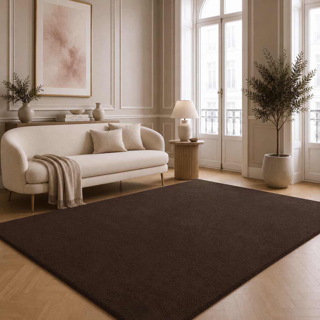 the carpet Teppich "kuschelig & Super Soft, Anti-Rutsch Unterseite," rechteckig 16 mm Höhe Waschbar bis 30 Grad, Felloptik, Wohnzimmer Teppich, Kundenliebling