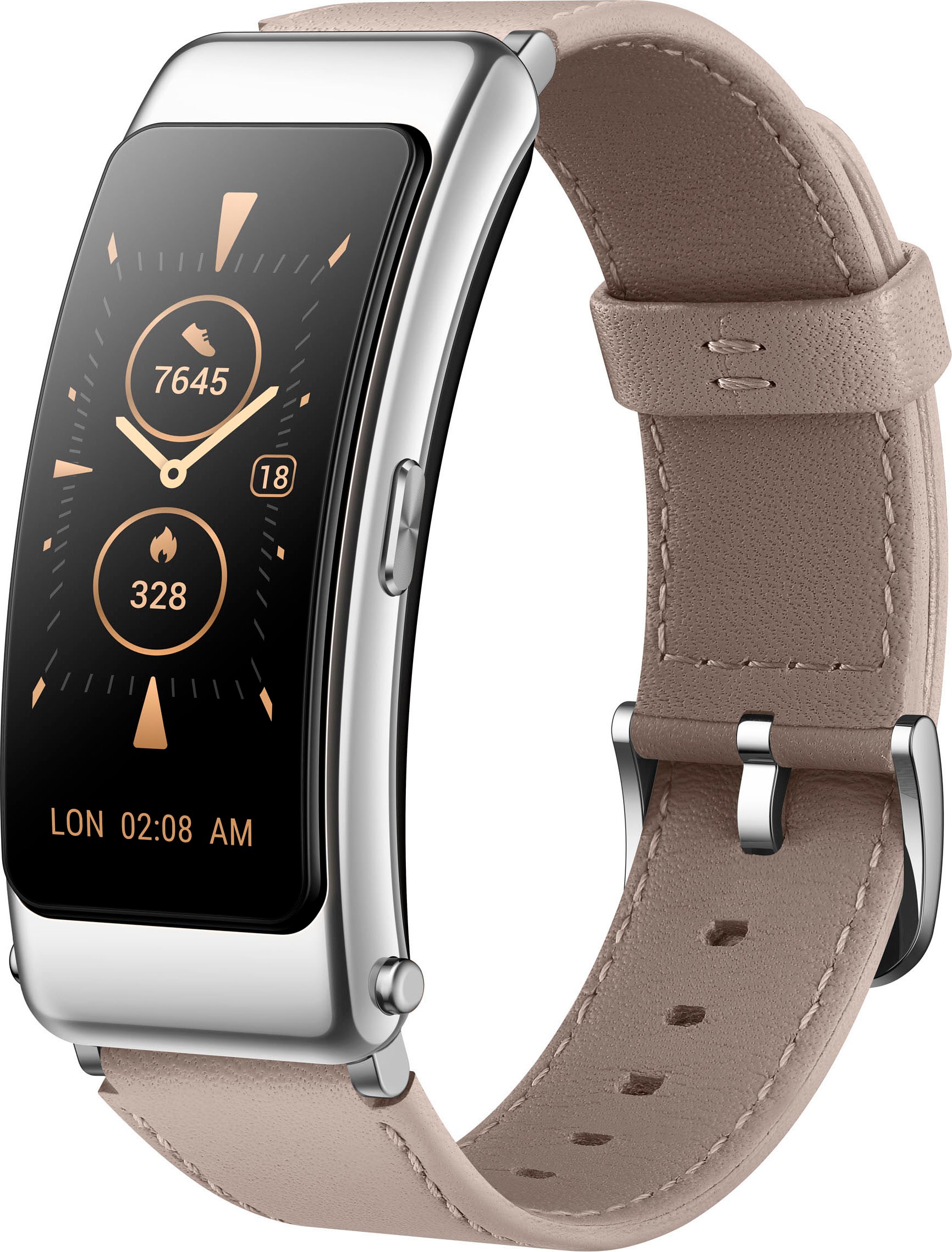 HUAWEI TalkBand B6 Classic Smartwatch (3,89 cm / 1,53 Zoll, Huawei Lite OS)