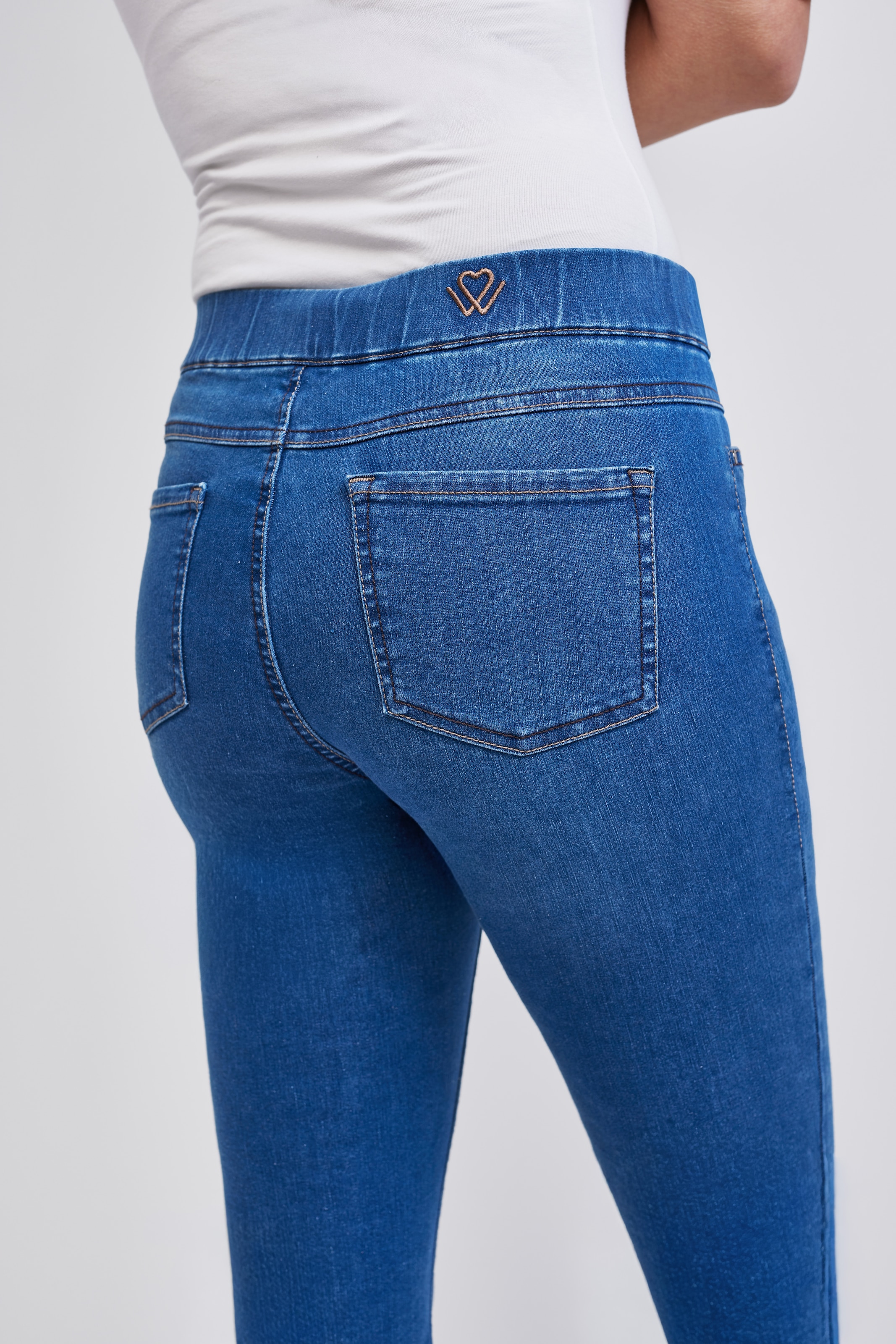 wonderjeans Schlupfjeans "Pull on" Super bequem auch im Sitzen
