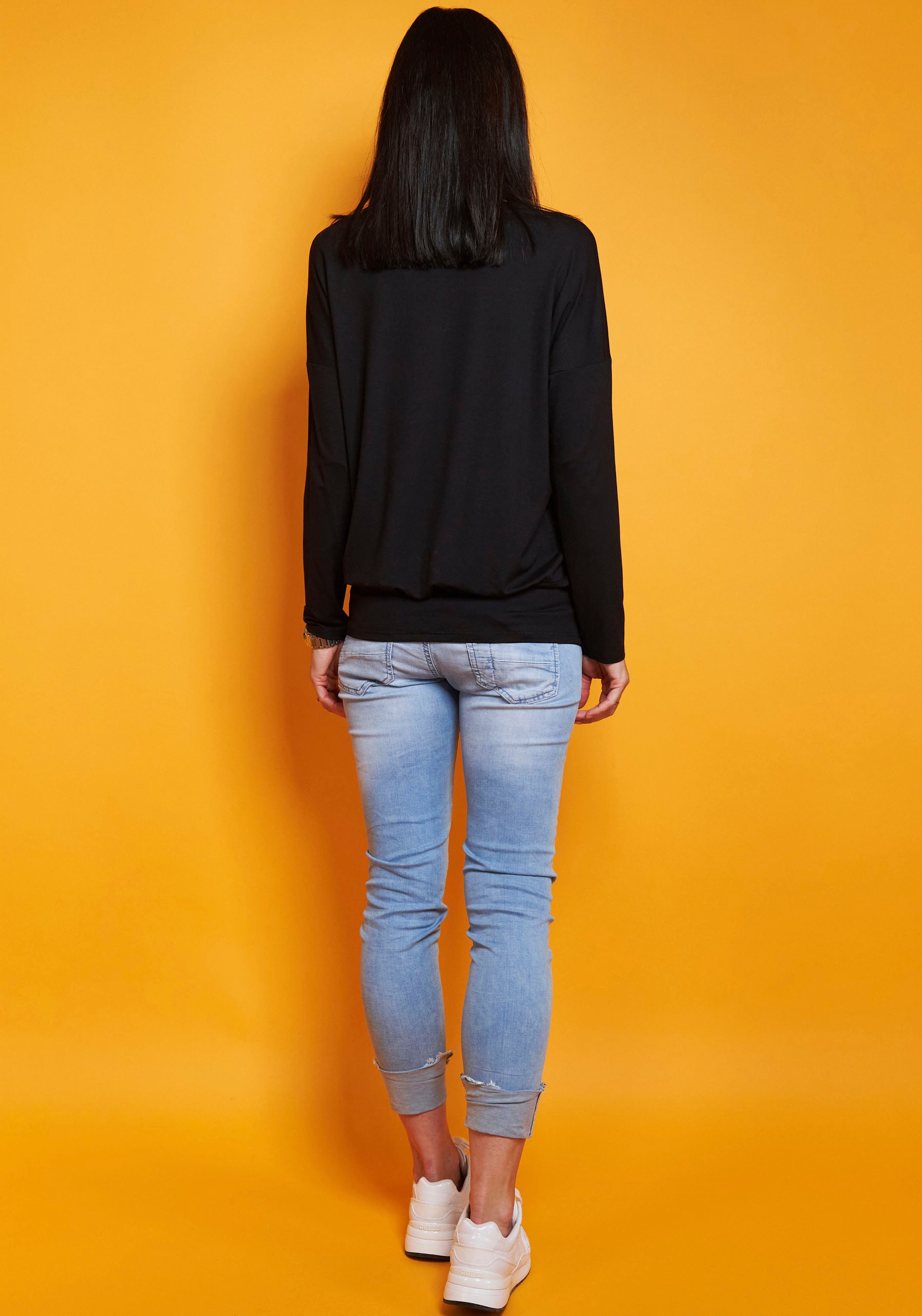 Seidel Moden Langarmshirt, mit breitem, elastischen Bund - MADE IN GERMANY günstig online kaufen