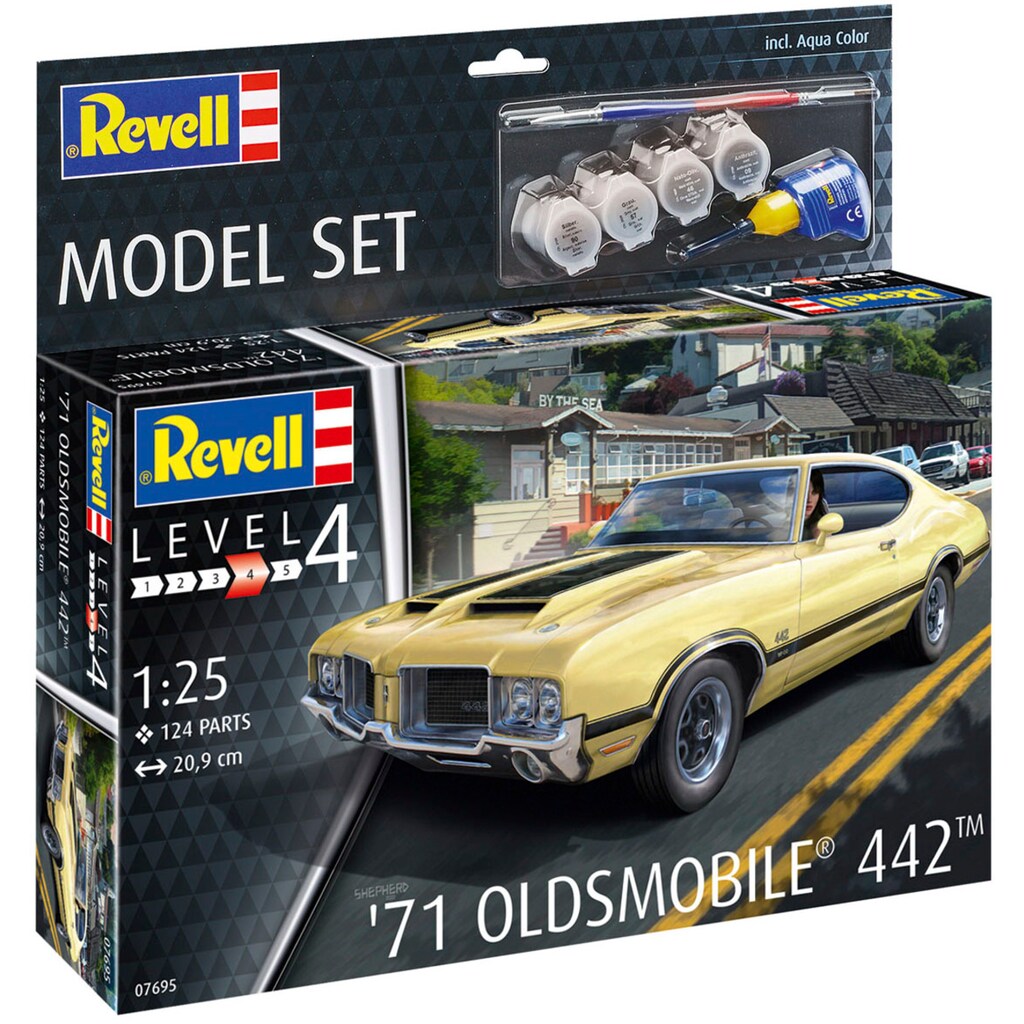 Revell® Modellbausatz »71 Oldsmobile® 442™«, 1:24