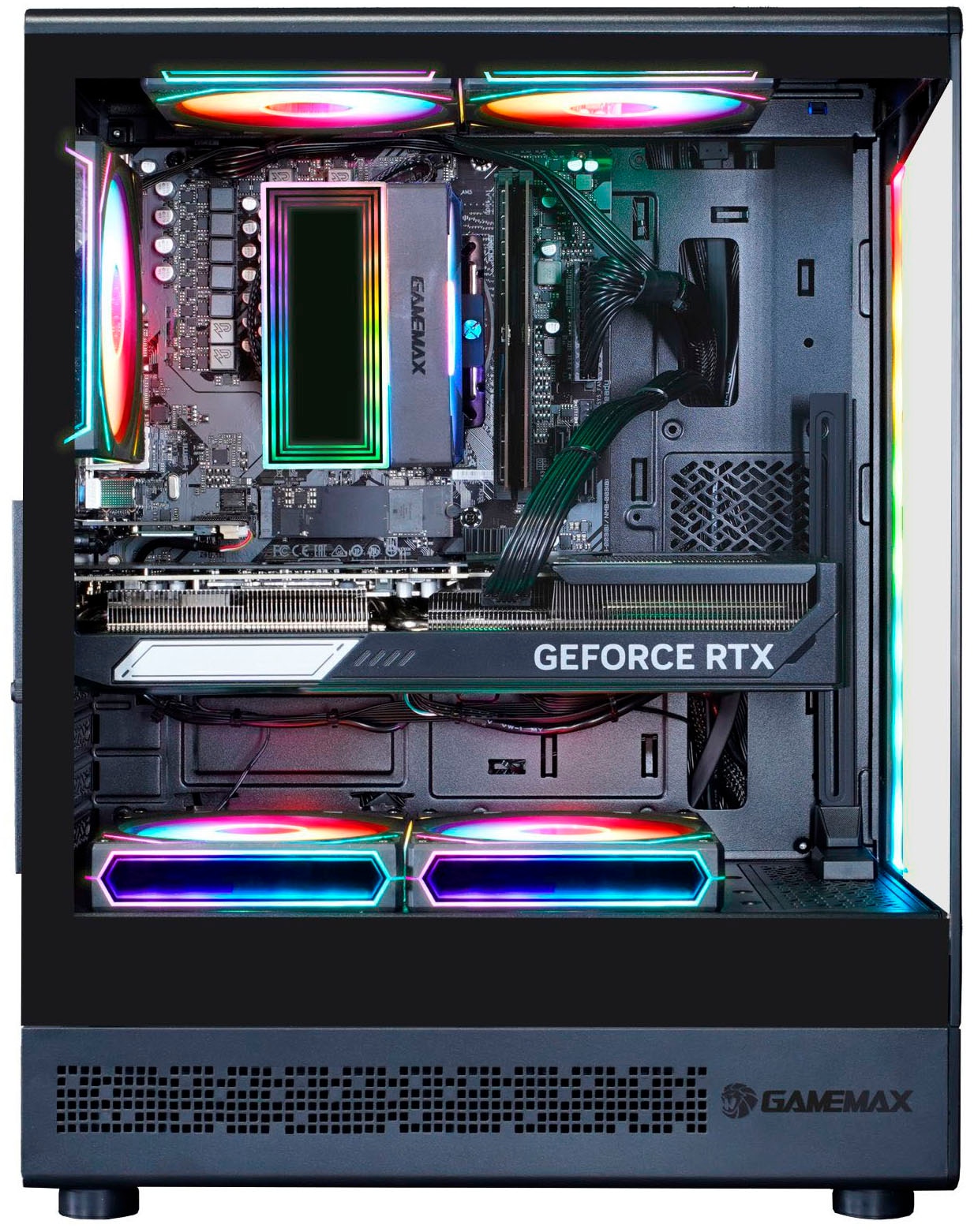 GAMEMAX Gaming-PC »VISTA COC AB 8209 AMD Ryzen 7 5700X 32GB 1TB SSD RTX 5060« Windows 11