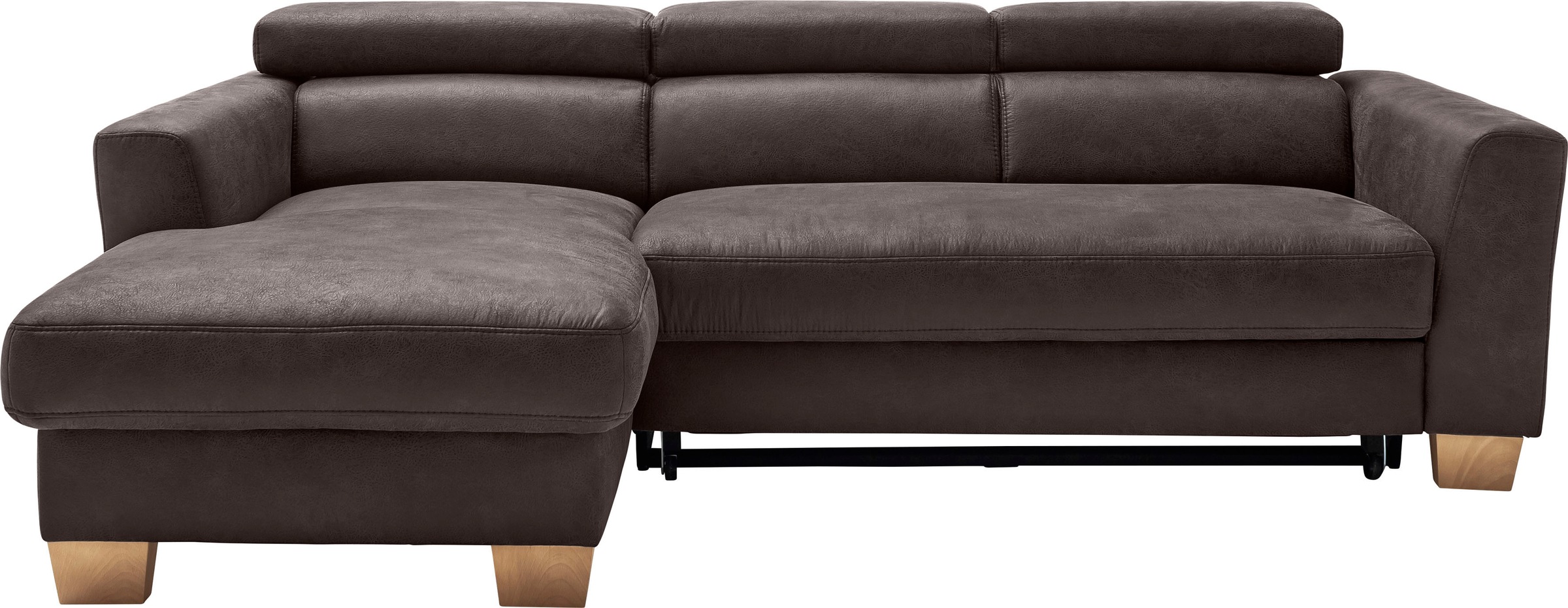 Home affaire Ecksofa »Steve Premium Luxus«, bis 140kg pro Sitz, wahlweise mit Bettfunktion und Bettkasten