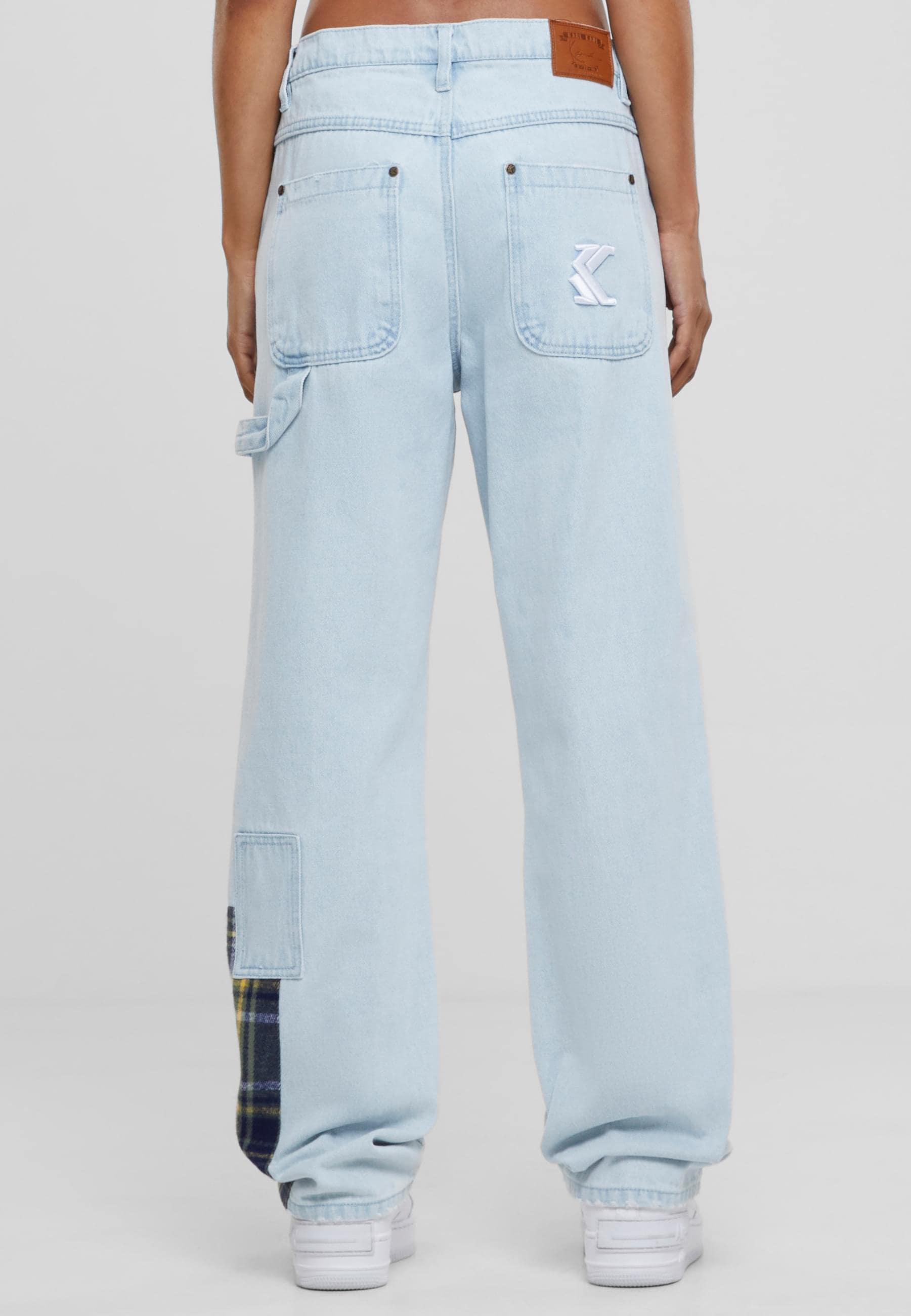 Karl Kani Bequeme Jeans »Karl Kani Herren KK Retro Patchwork Carpenter Pants«