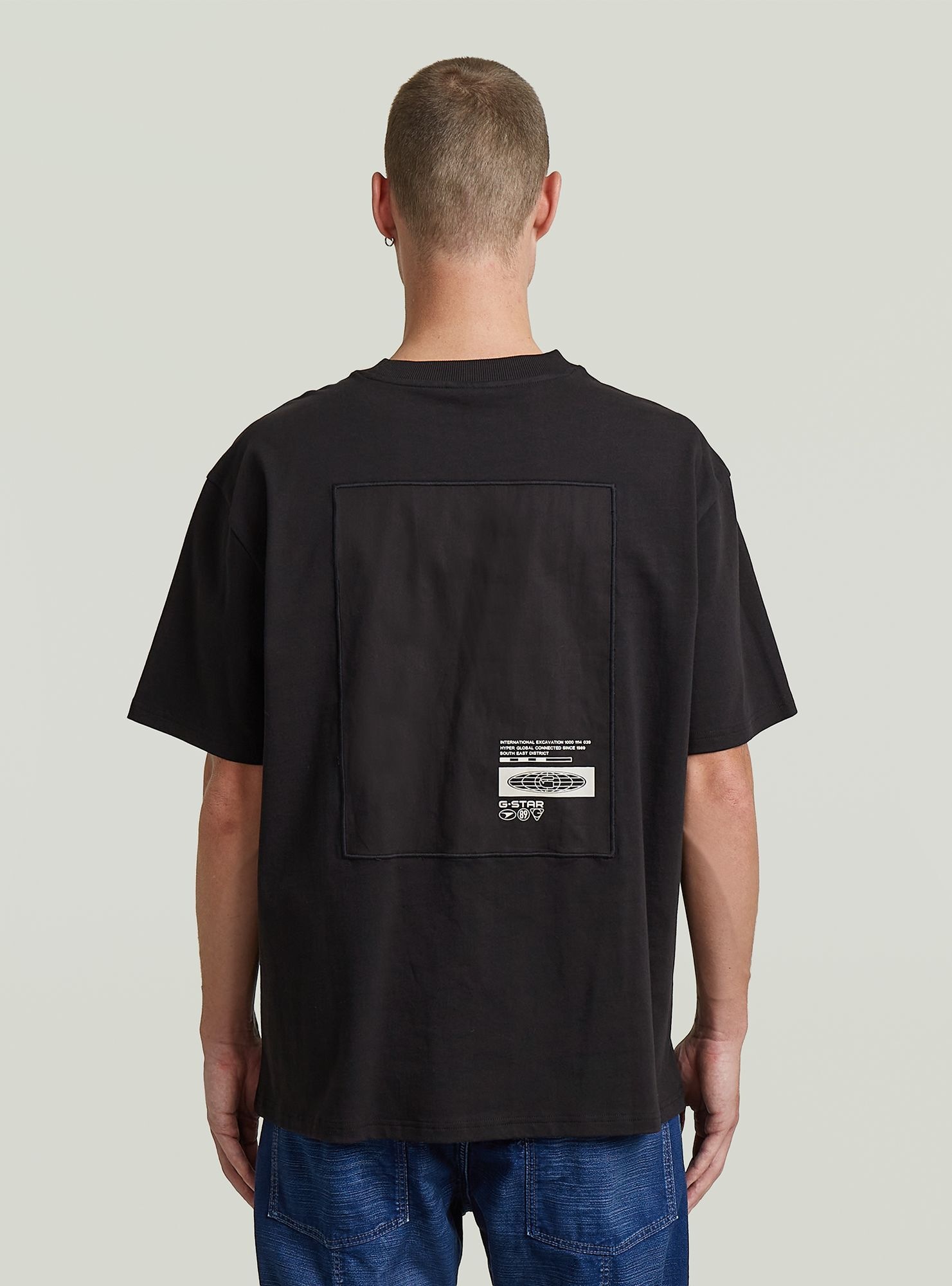 G-STAR T-Shirt "Back Applique Relaxed T-Shirt"