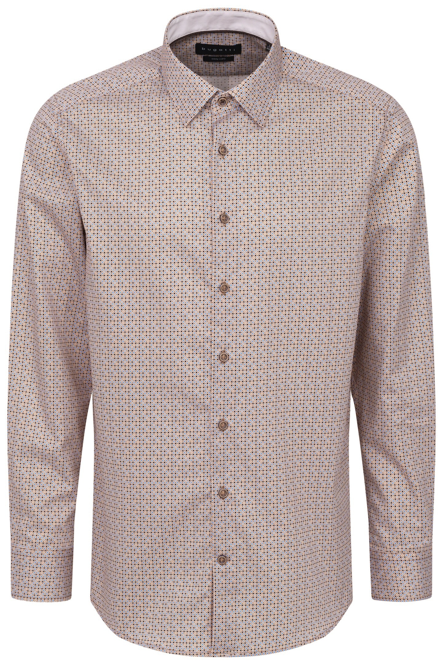 Langarmhemd, mit Under-Button-Down