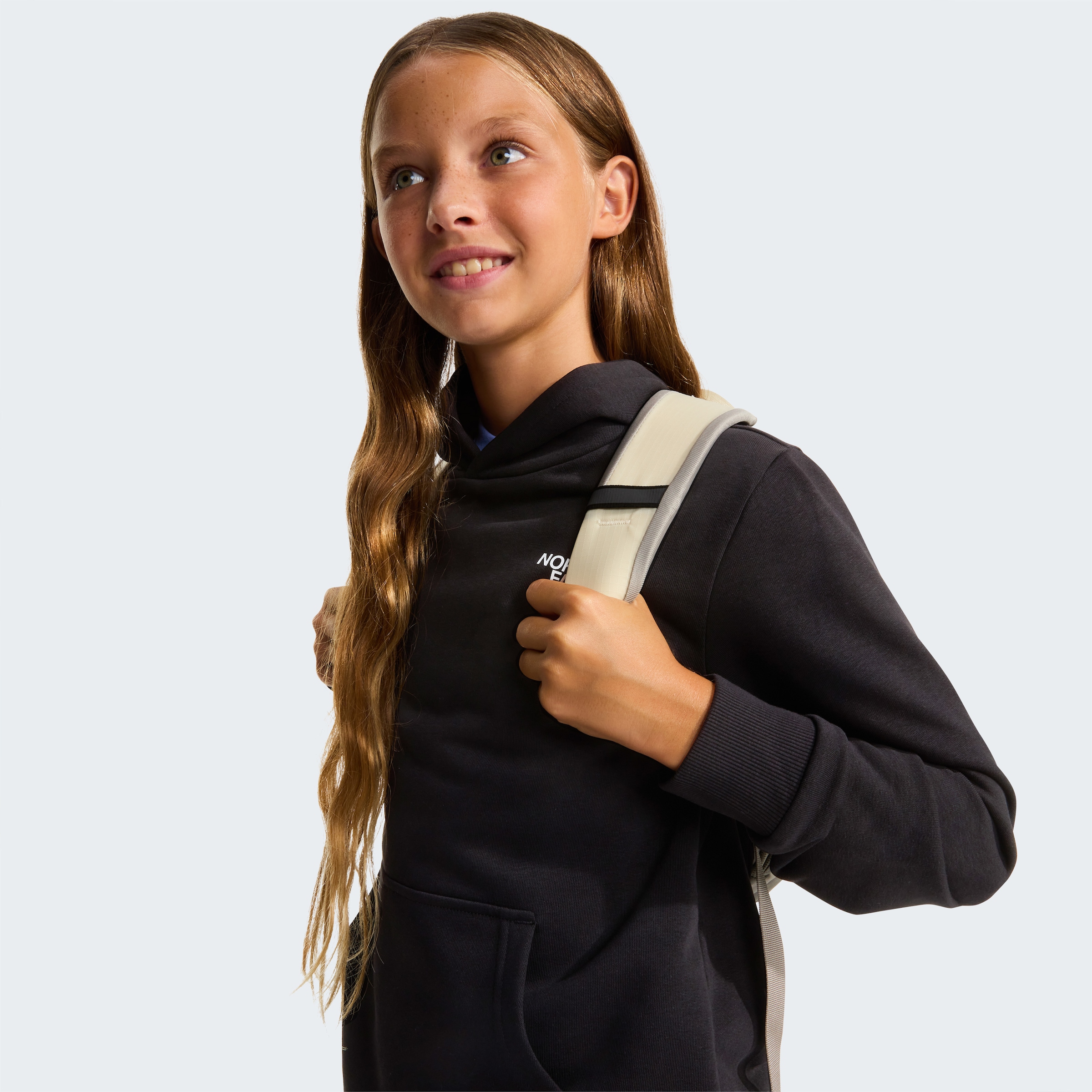 The North Face Kapuzensweatshirt »TEEN SIMPLE DOME LIGHT REG HOODIE«, für Jugendliche, sportlicher Stil, aus Baumwolle und Polyester
